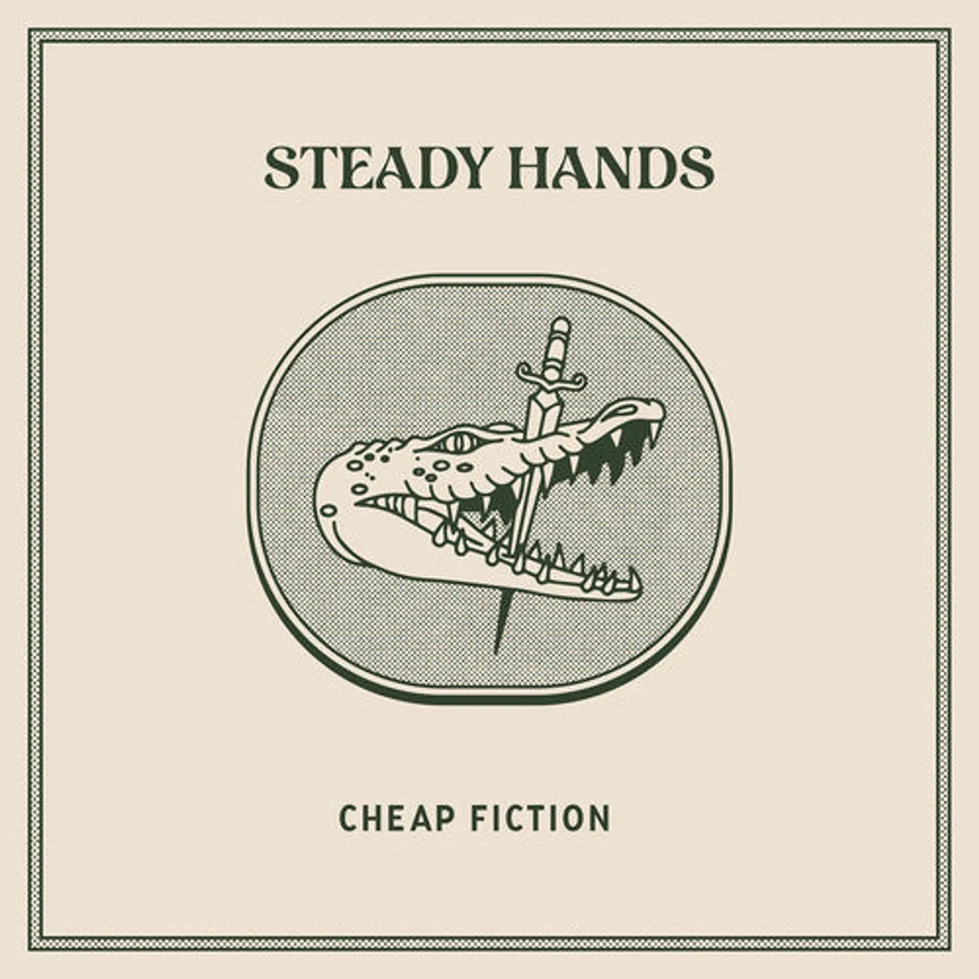 Steady Hands LP Vinyl - Cheap Fiction - Electric Blue (Blue) (Coloured Vinyl)
