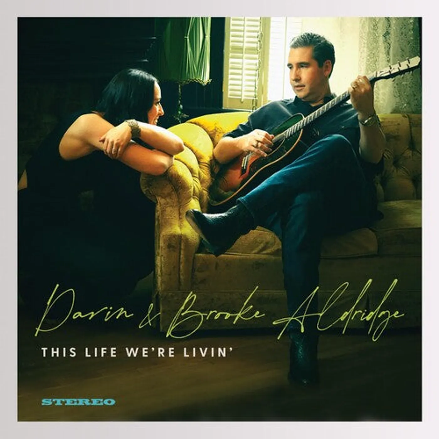 Darin & Brooke Aldridge LP Vinyl - This Life Were Livin (Coloured Vinyl) (Ltd) (Ogv)