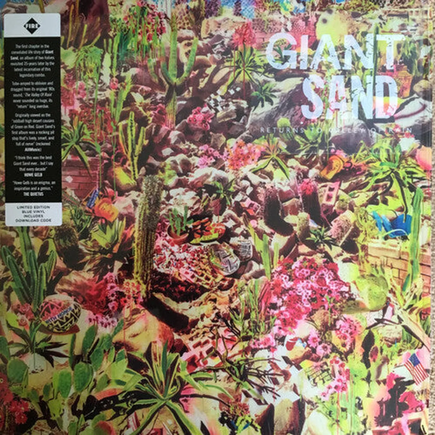 Giant Sand LP Vinyl - Returns To Valley Of Rain (Coloured Vinyl) (Ltd) (Aus)