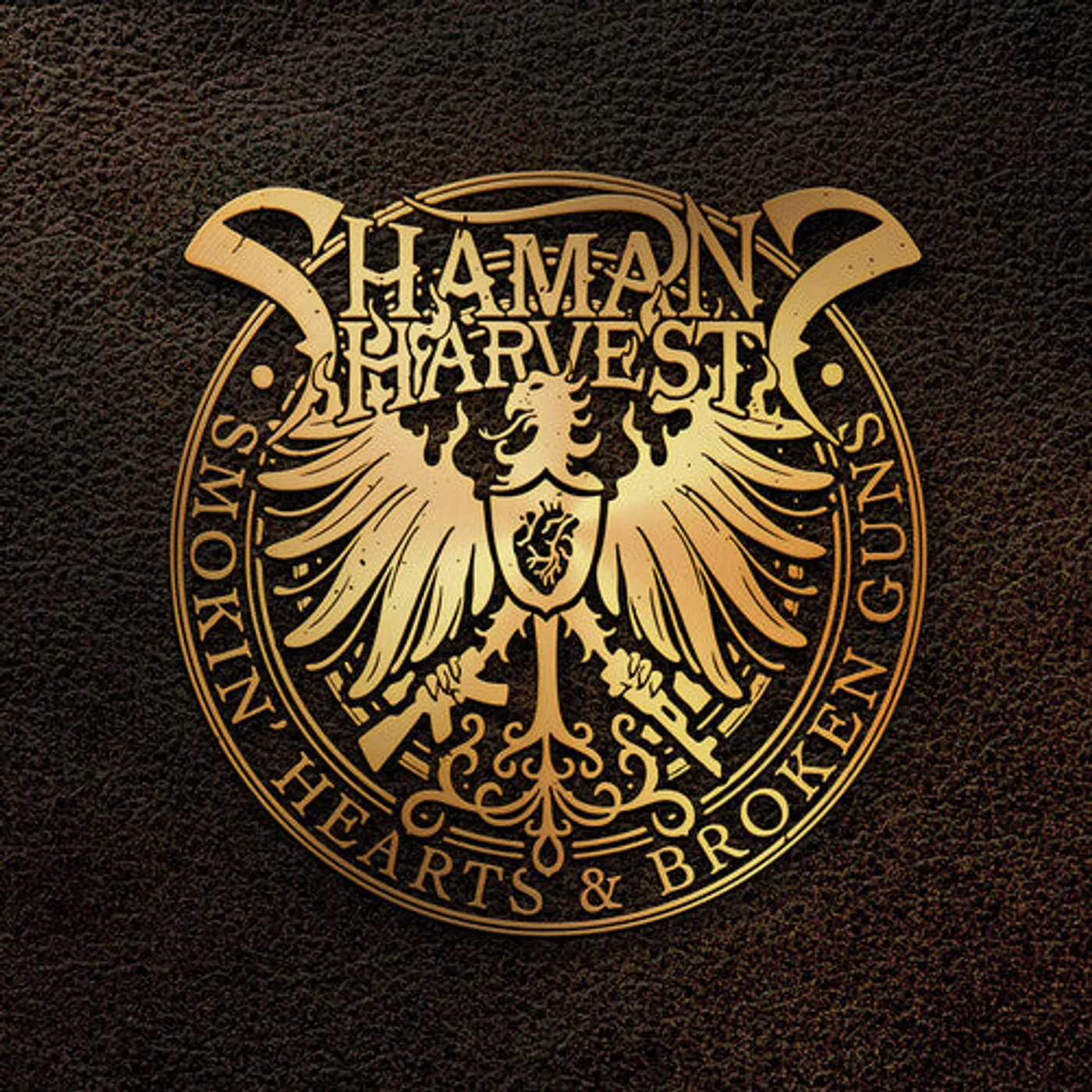 Shaman'S Harvest LP Vinyl - Smokin' Hearts & Broken Guns (Gold) (Coloured Vinyl) (Gol)