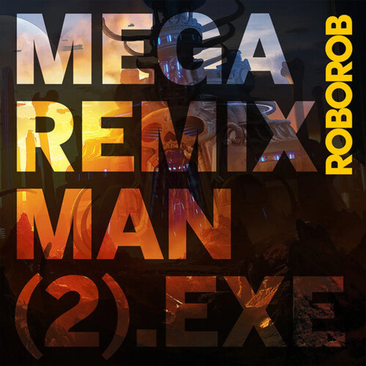 RoboRob LP Vinyl - Mega Remix Man (2).Exe (Cvnl)