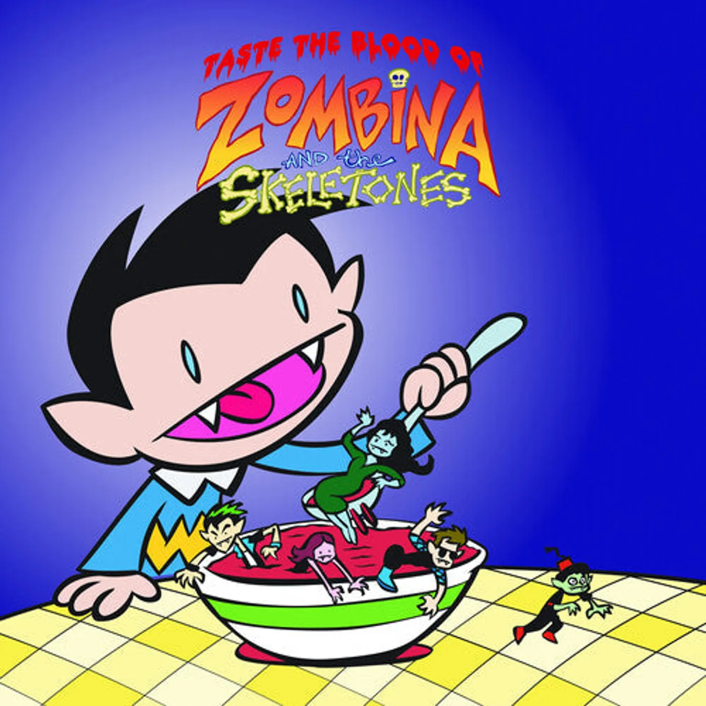 Zombina & The Skeletones LP Vinyl - Taste The Blood Of Zombina & The Skeletones (Ltd)