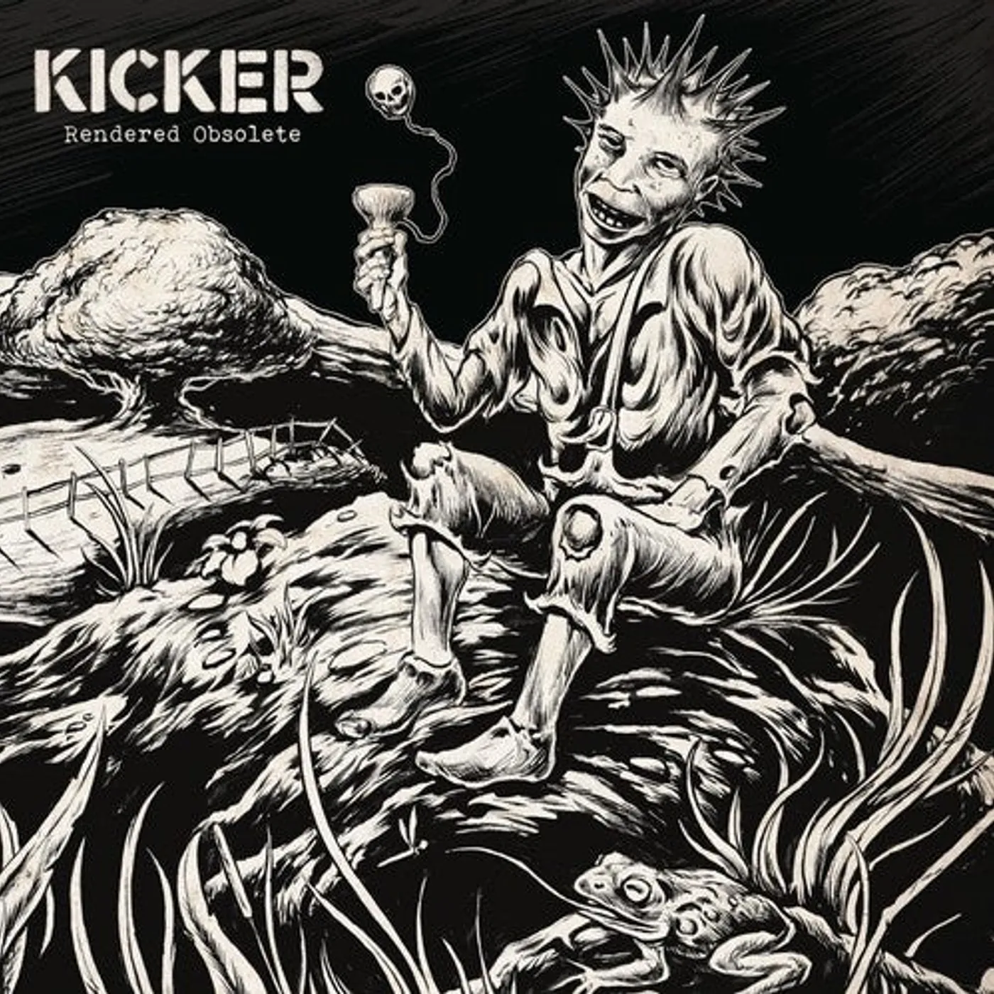 Kicker LP Vinyl - Rendered Obsolete (Blk) (Coloured Vinyl) (Wht) (Dlcd)