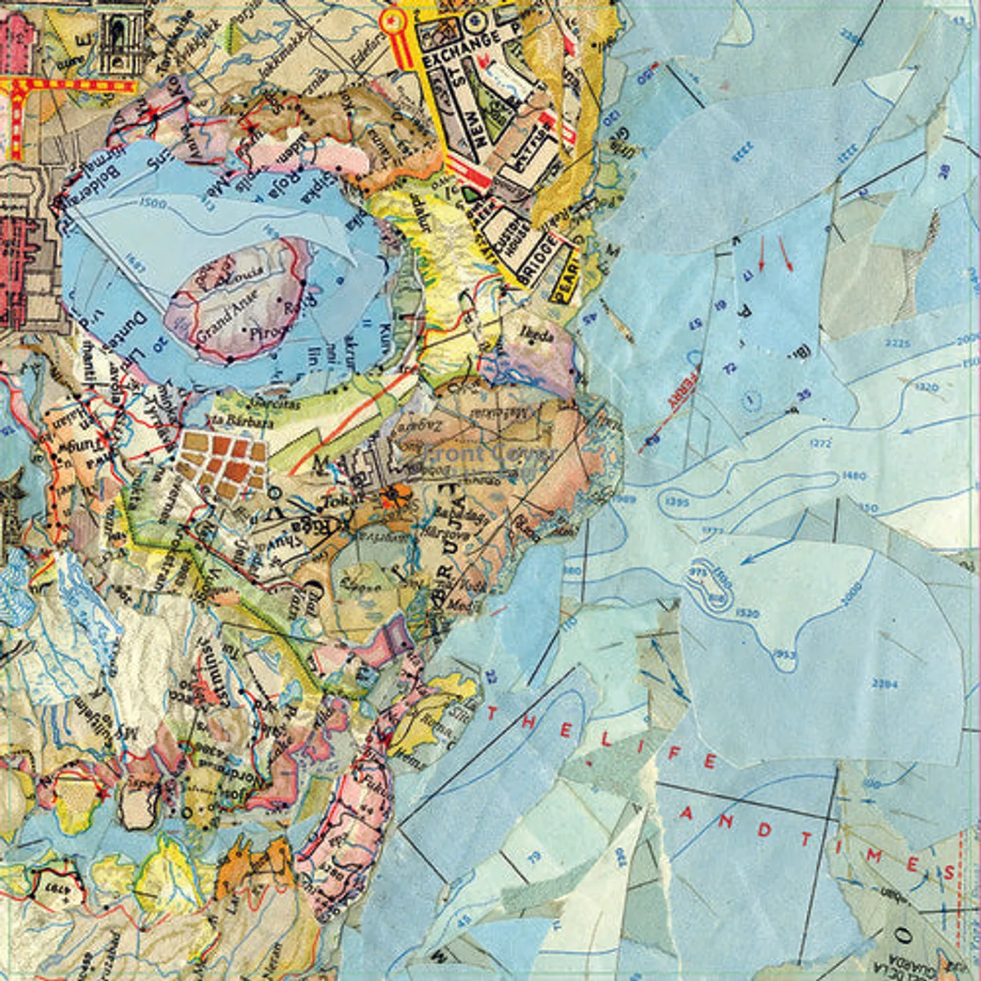Life and Times LP Vinyl - Skull Map
