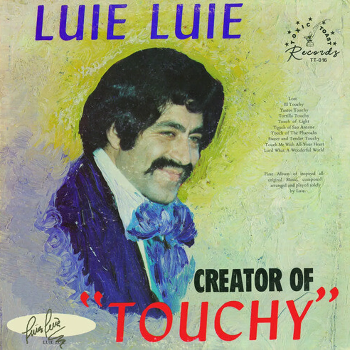 Luie Luie LP Vinyl - Touchy (Coloured Vinyl) (Gol) (Ltd) (Reis)
