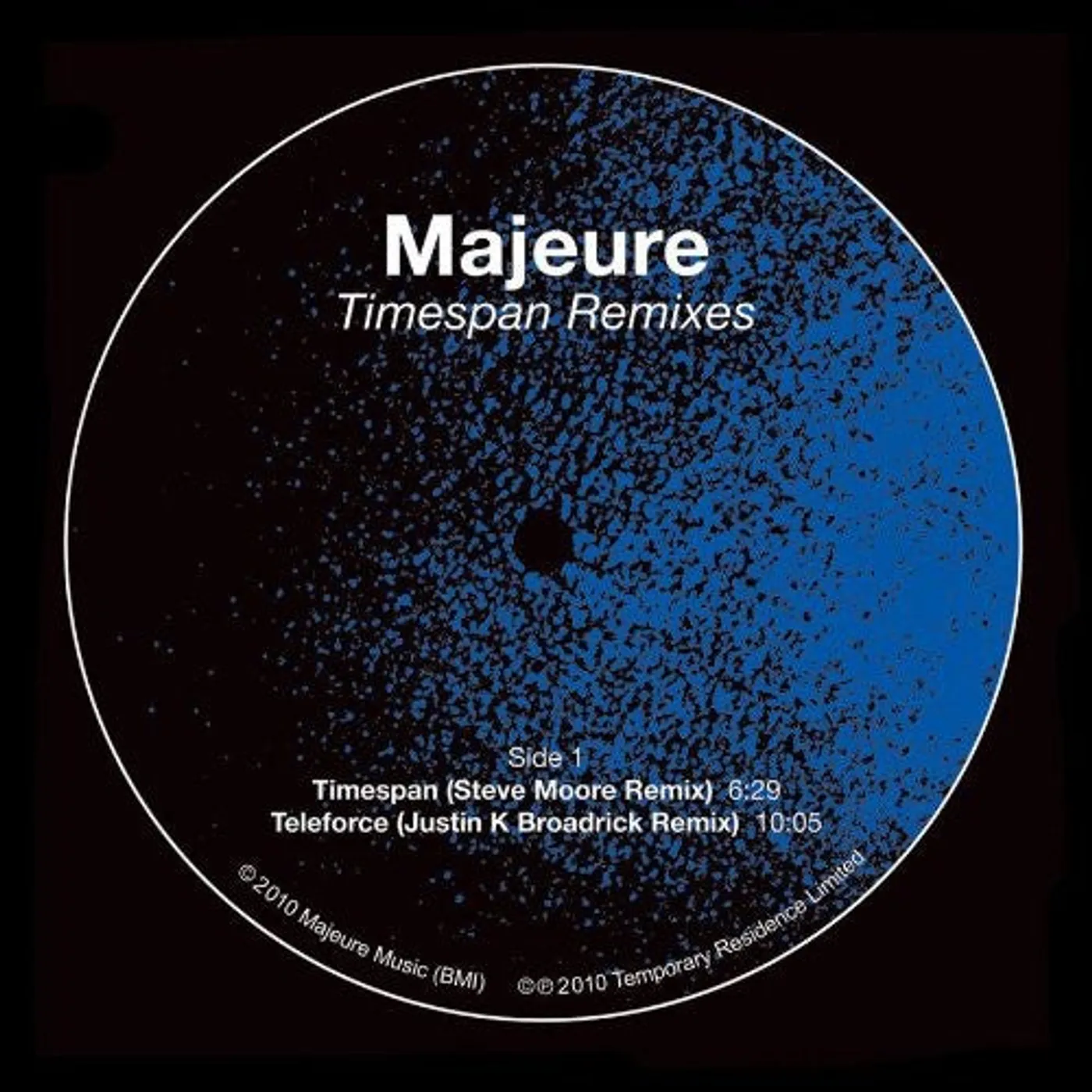 Majeure LP Vinyl - Timespan Remixes (Ltd)