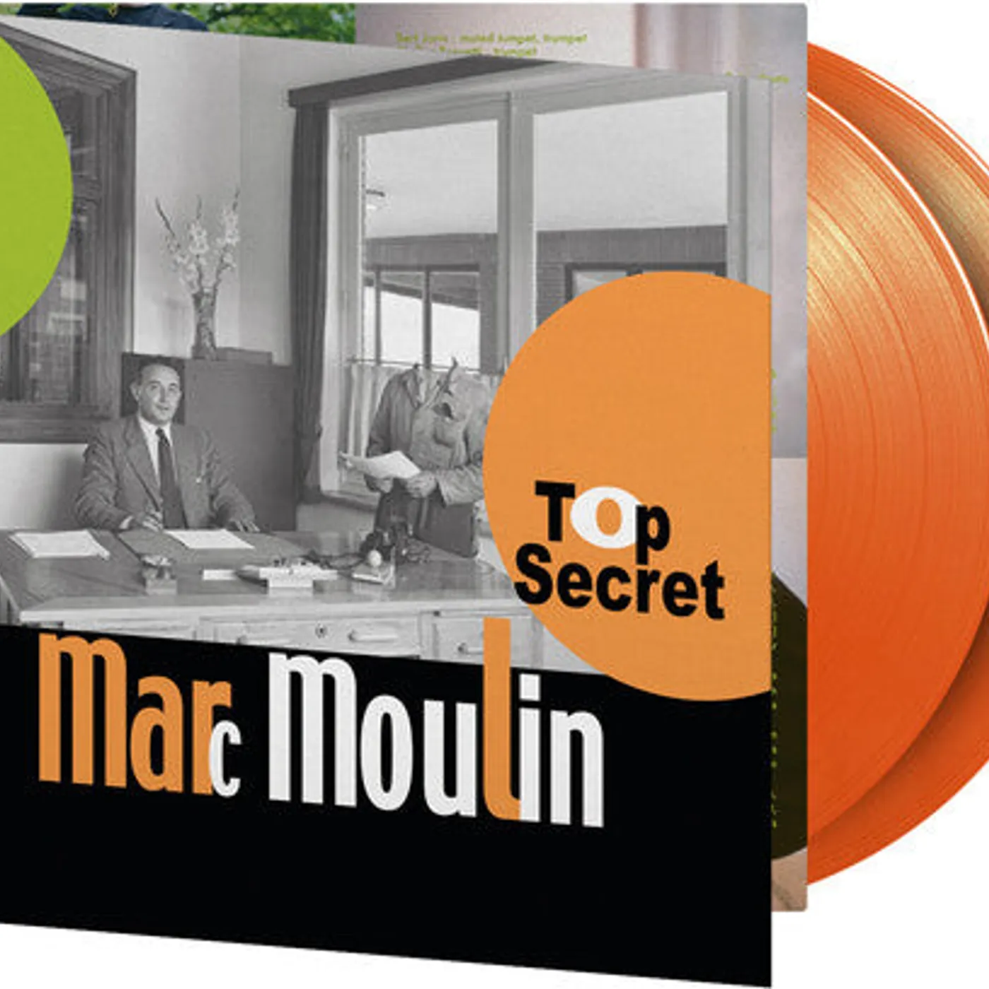 Marc Moulin LP Vinyl - Top Secret (Coloured Vinyl) (Gate Fold) (Ltd) (Ogv) (Org) (Exp)
