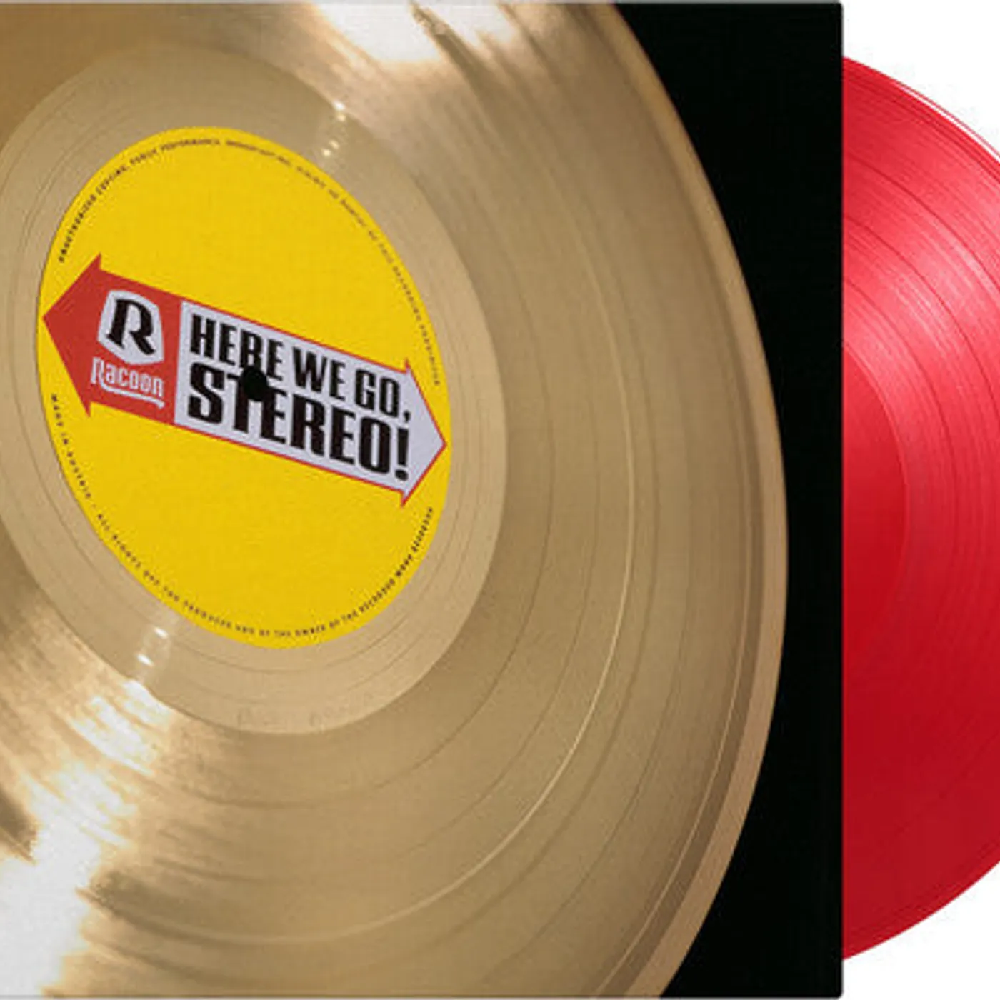 Racoon LP Vinyl - Here We Go Stereo (Coloured Vinyl) (Ltd) (Ogv) (Red) (Hol)