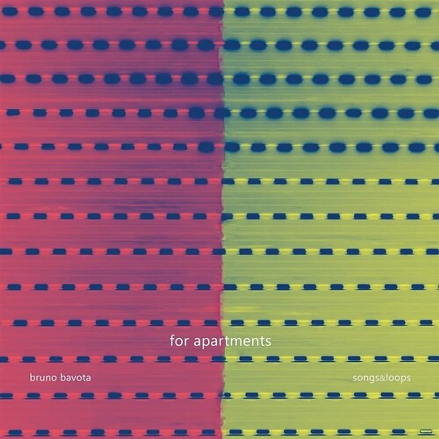 Bruno Bavota LP Vinyl - For Apartments: Songs & Loops