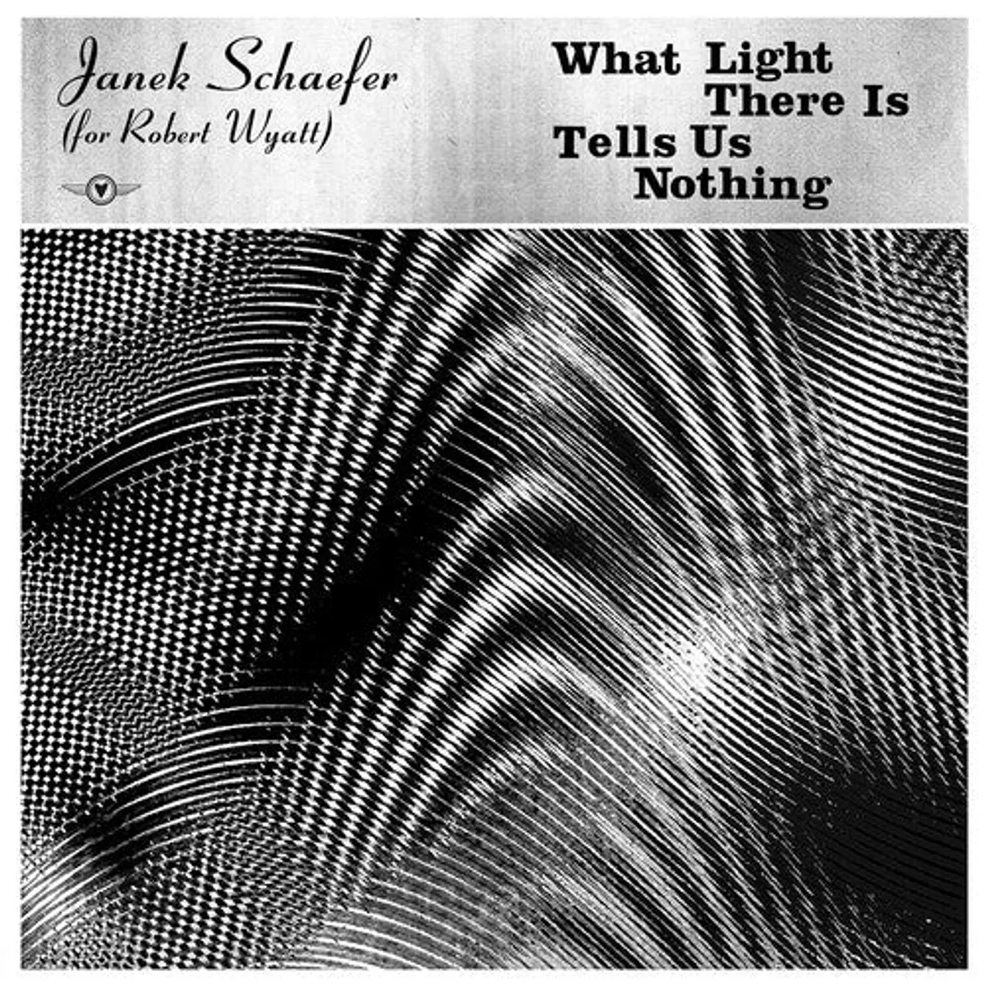 Janek Schaefer LP Vinyl - What Light There Is Tells Us Nothing