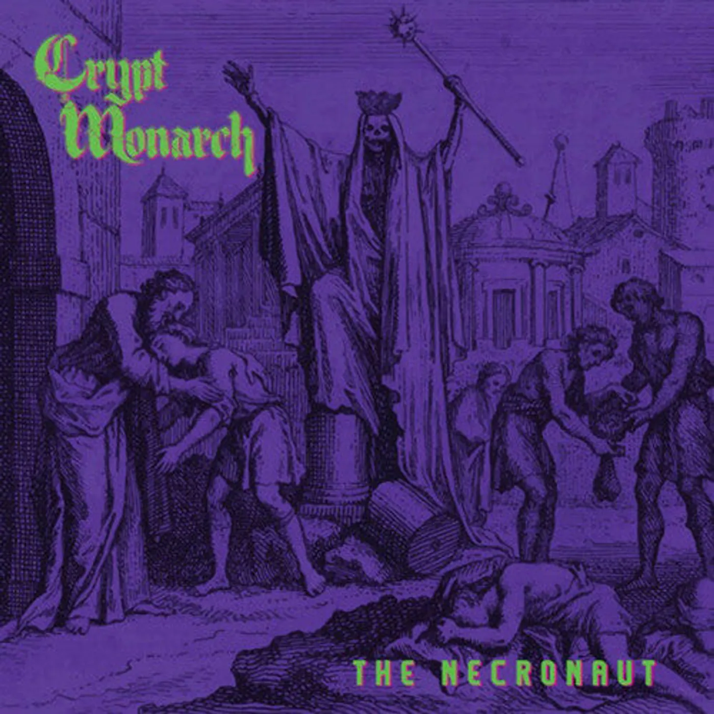 Crypt Monarch LP Vinyl - Necronaut (Coloured Vinyl) (Grn)
