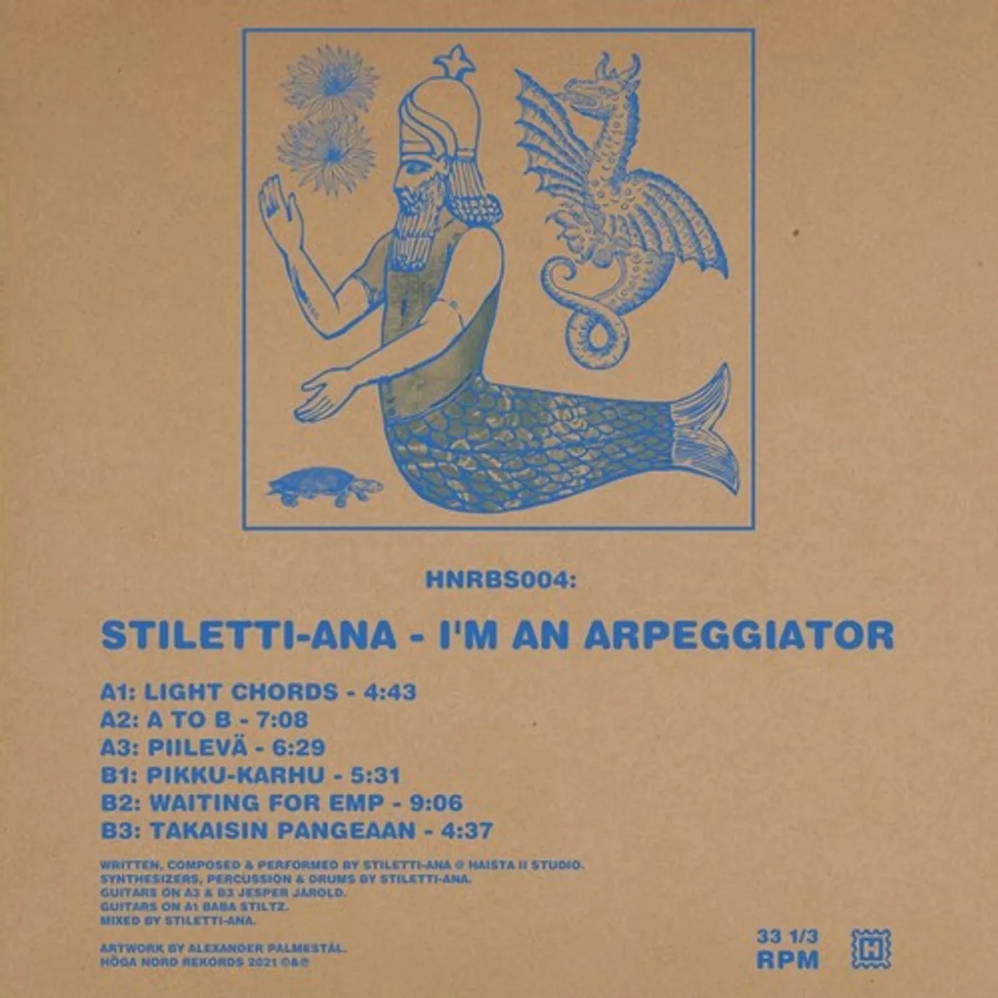Stiletti-Ana LP Vinyl - I'M An Arpeggiator