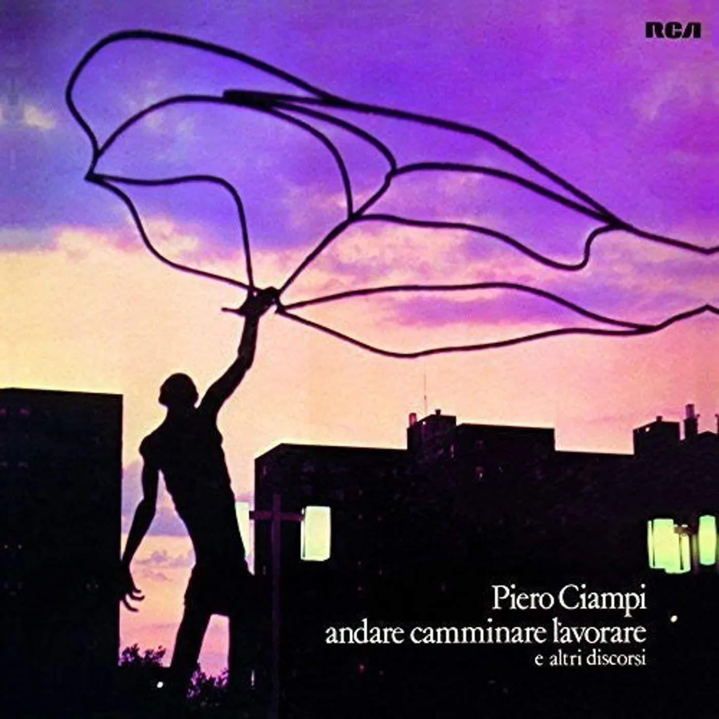 Piero Ciampi LP Vinyl - Andare Camminare Lavorare (Ita)