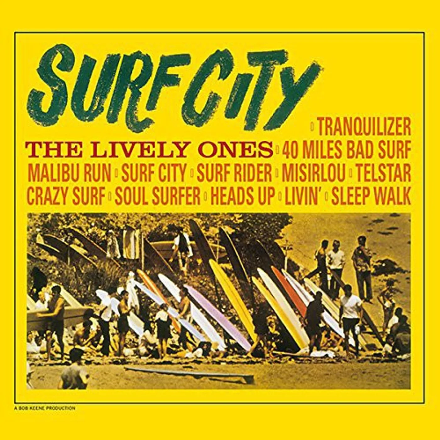 The Lively Ones LP Vinyl - Surf City