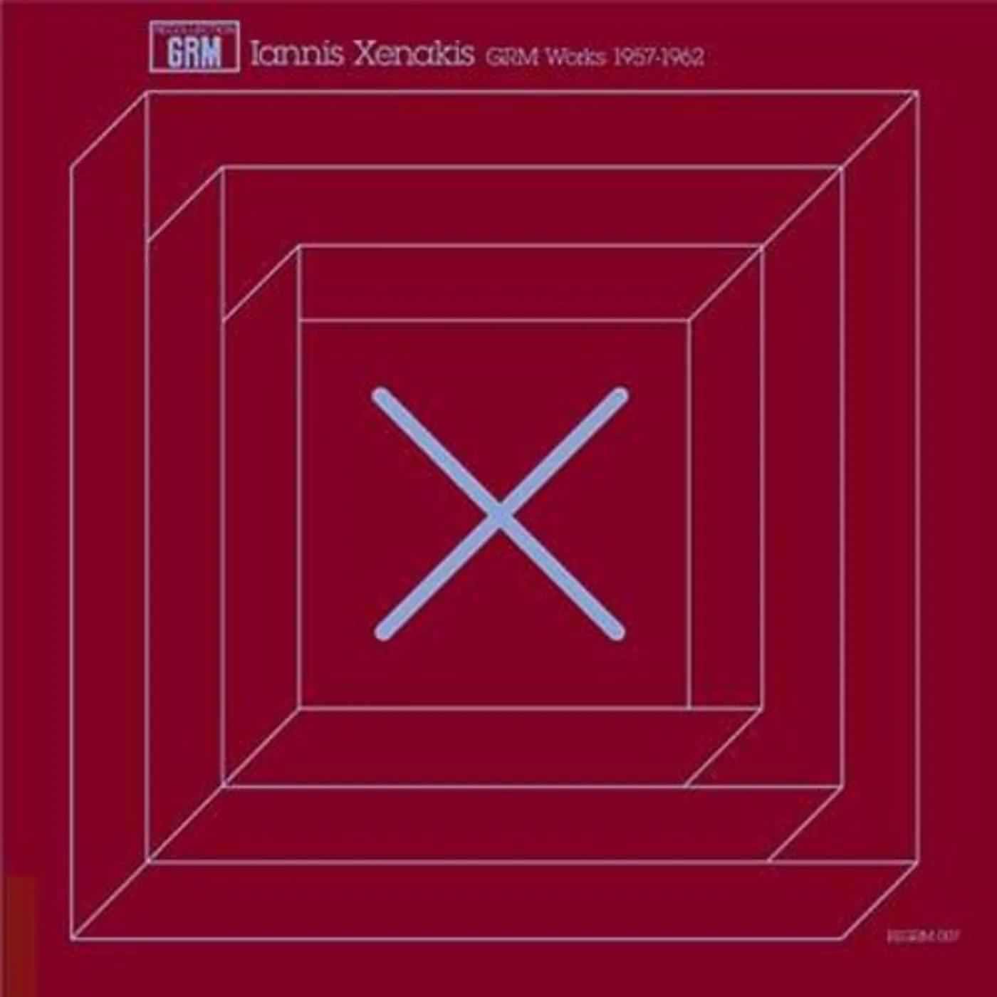 Iannis Xenakis LP Vinyl - Grm Works 1957-1962