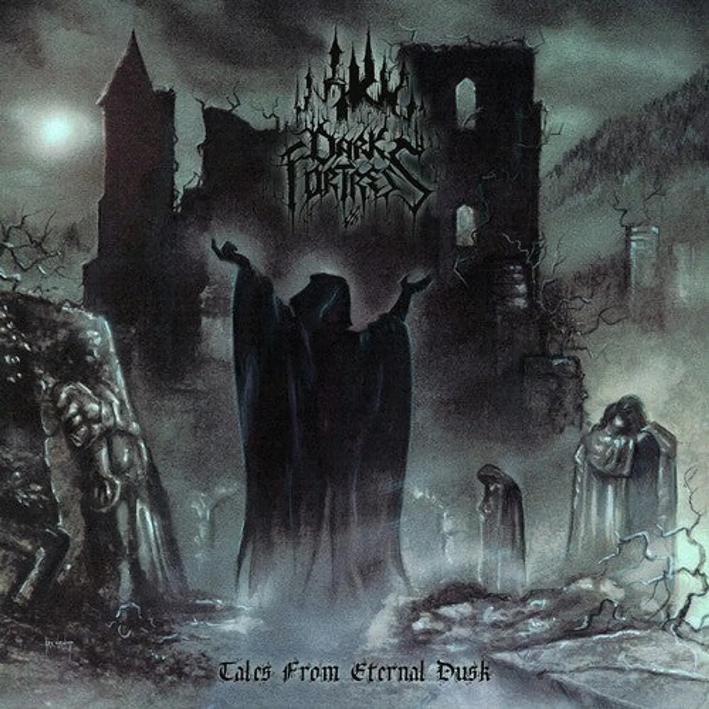 Dark Fortress LP Vinyl - Tales From Eternal Dusk (Gate Fold) (Ltd) (Post) (Reis)
