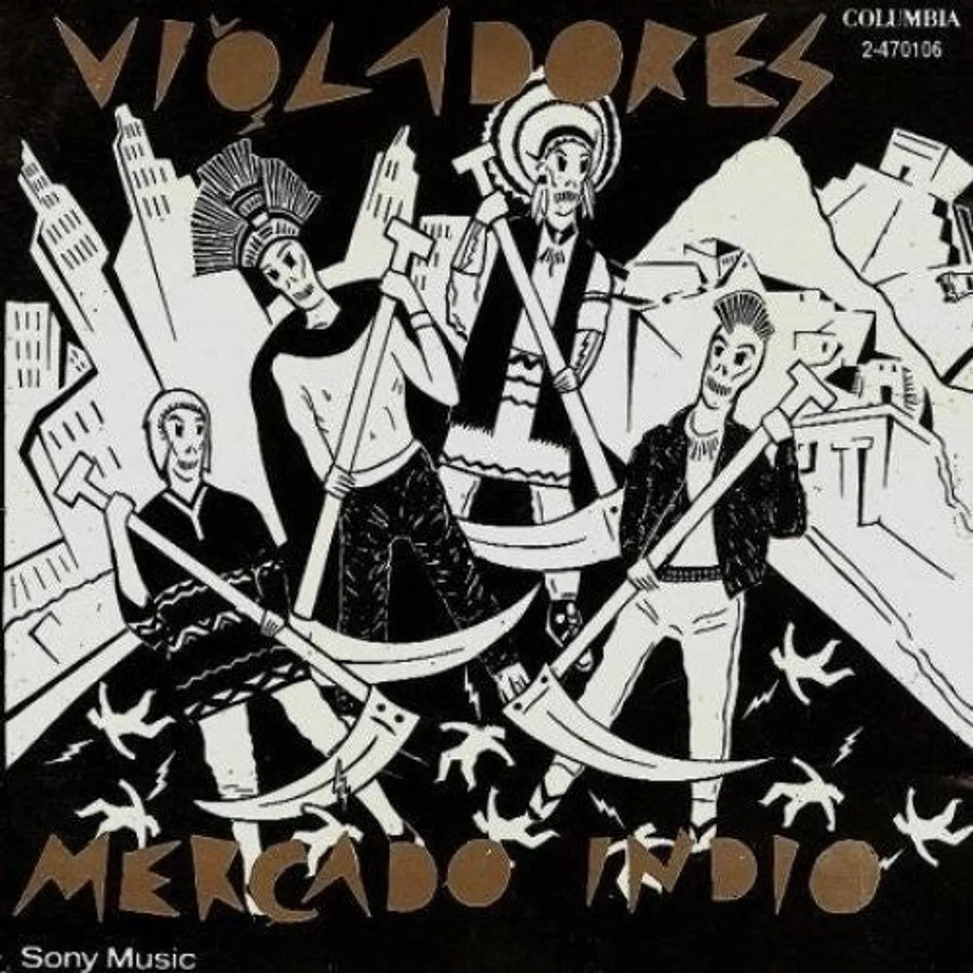 Los Violadores LP Vinyl - Mercado Indio (Arg)