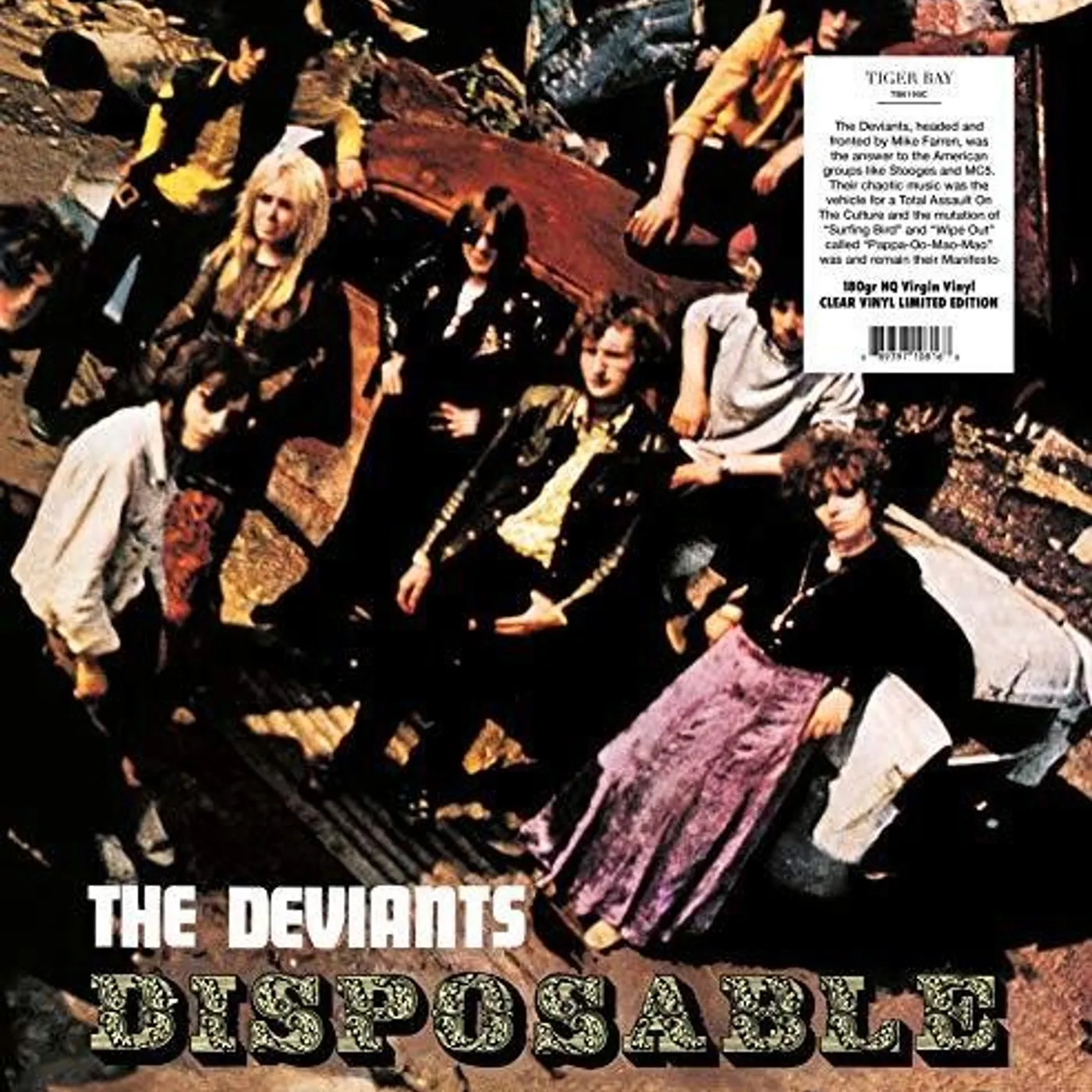 Deviants LP Vinyl - Disposable (Cvnl) (Uk)