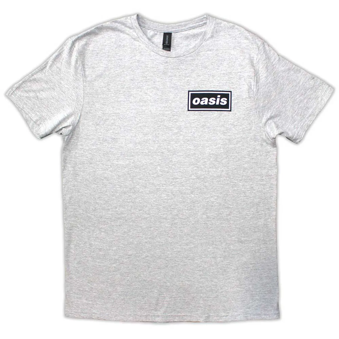 Oasis Grey T Shirt - Definitely Maybe Promo