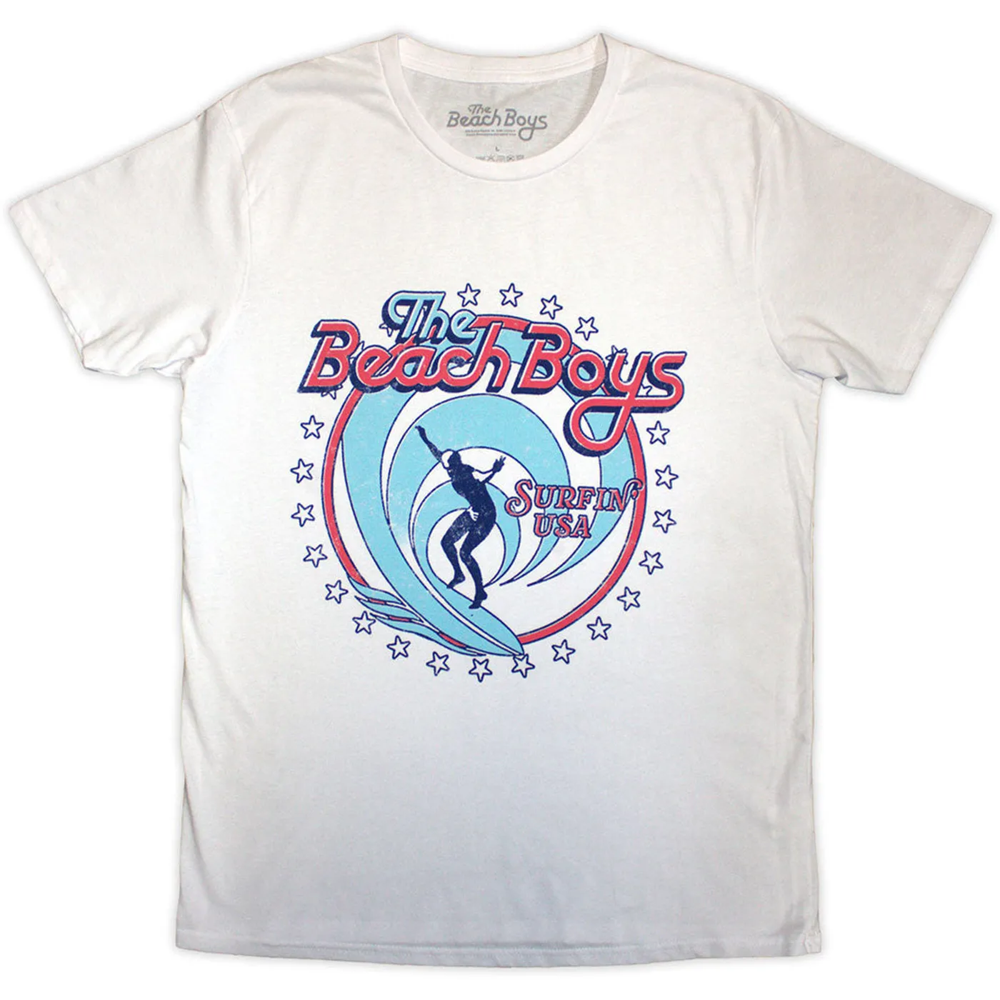 The Beach Boys T Shirt - Surfin' Usa Circle