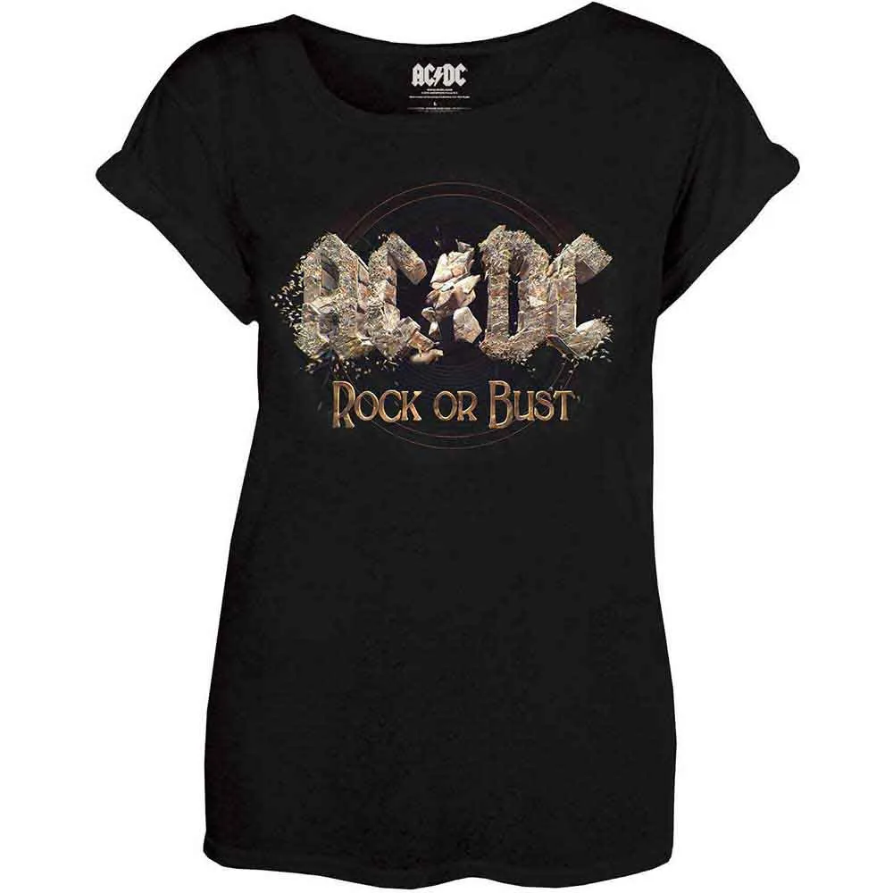 Women's T Shirt - Rock Or Bust
