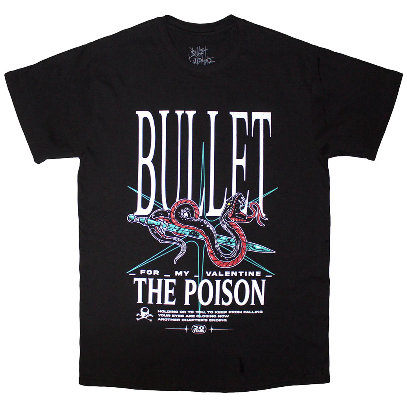 Bullet For My Valentine T Shirt - The Poison Snake
