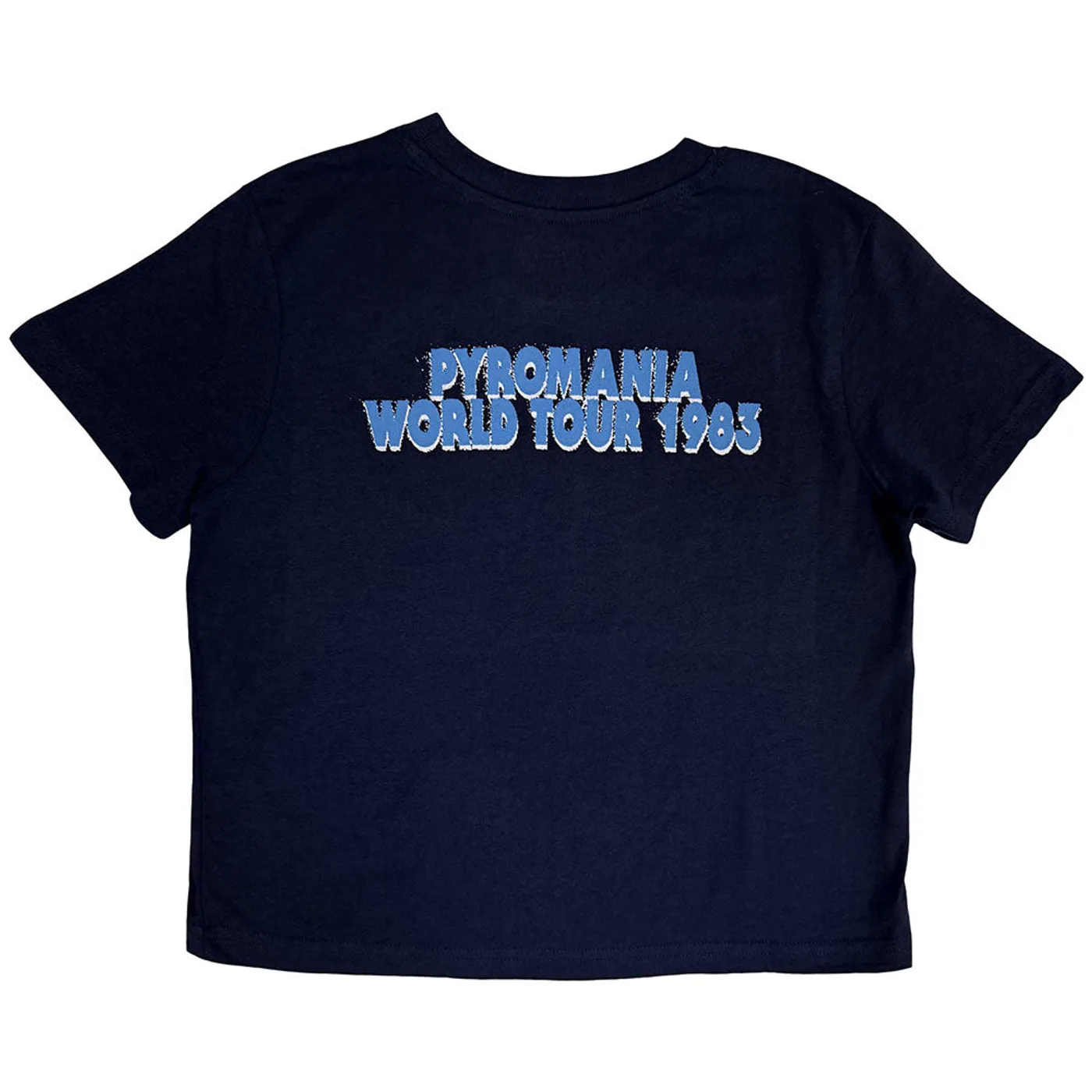 Def Leppard Women's Crop Top - Pyro Tour