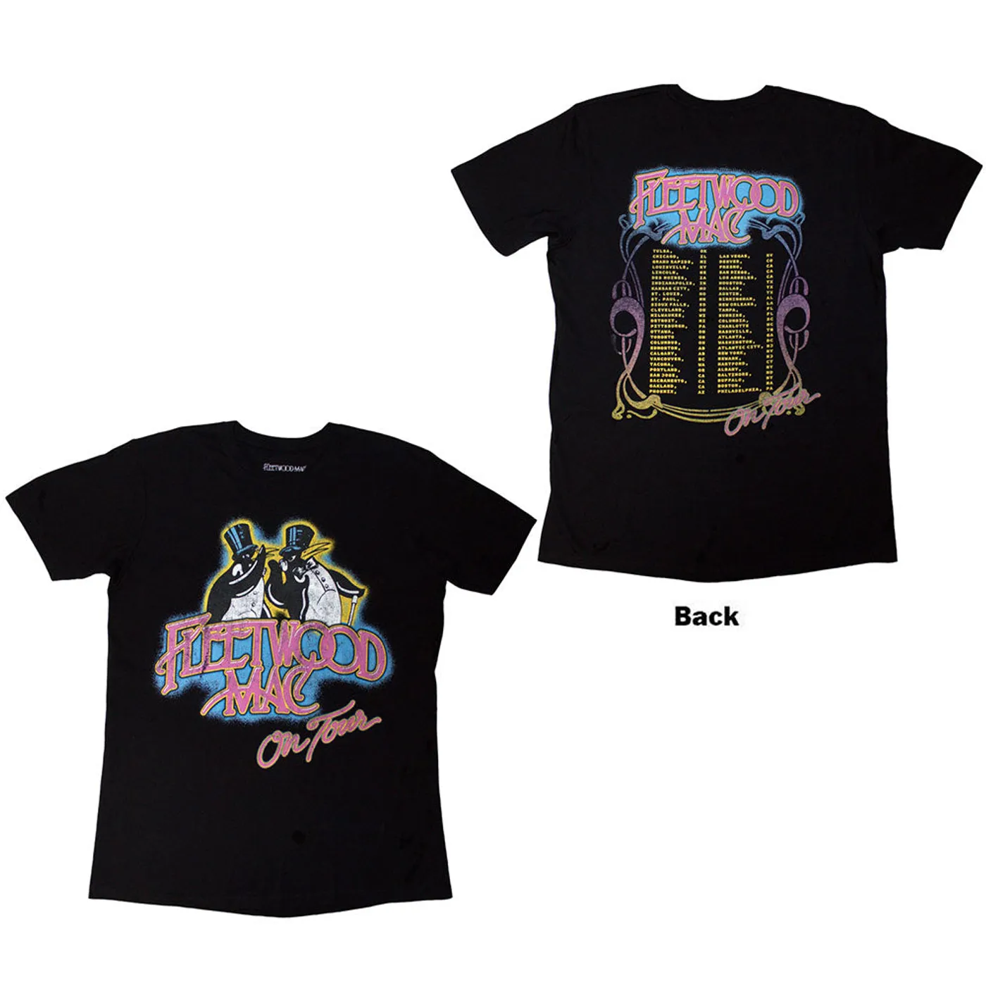 Fleetwood Mac T Shirt - On Tour
