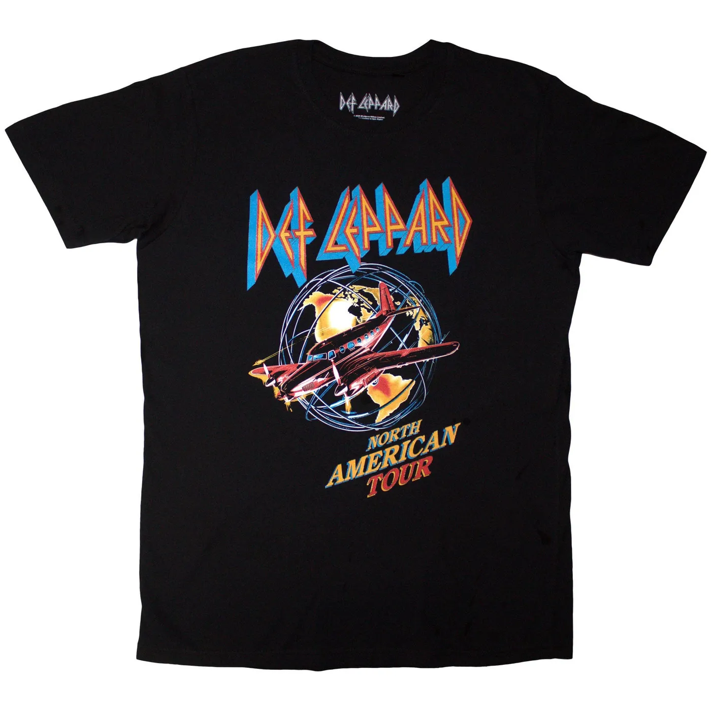 Def Leppard T Shirt - North American Tour