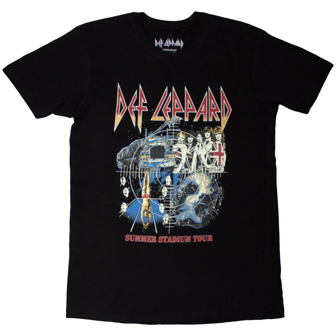 Def Leppard T Shirt - Summer Stadium Tour