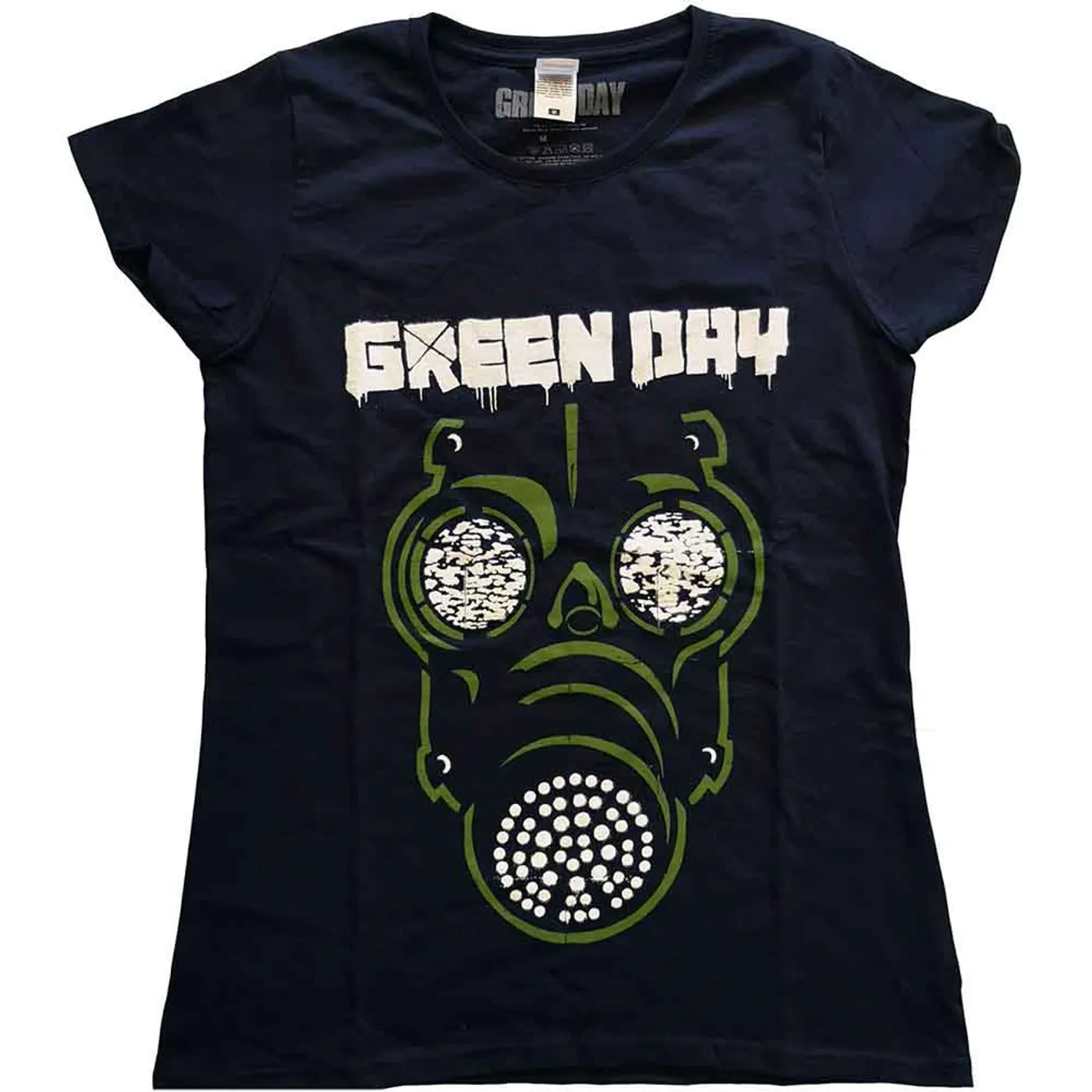 Green Day Women's T Shirt - Green Mask