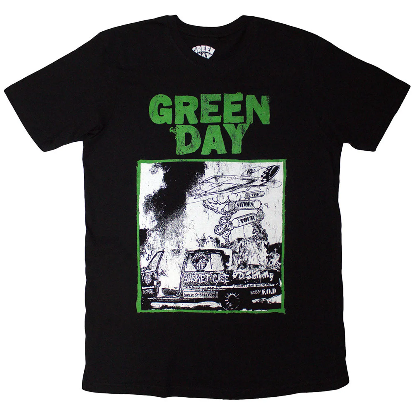 Green Day T Shirt - Riot Trio