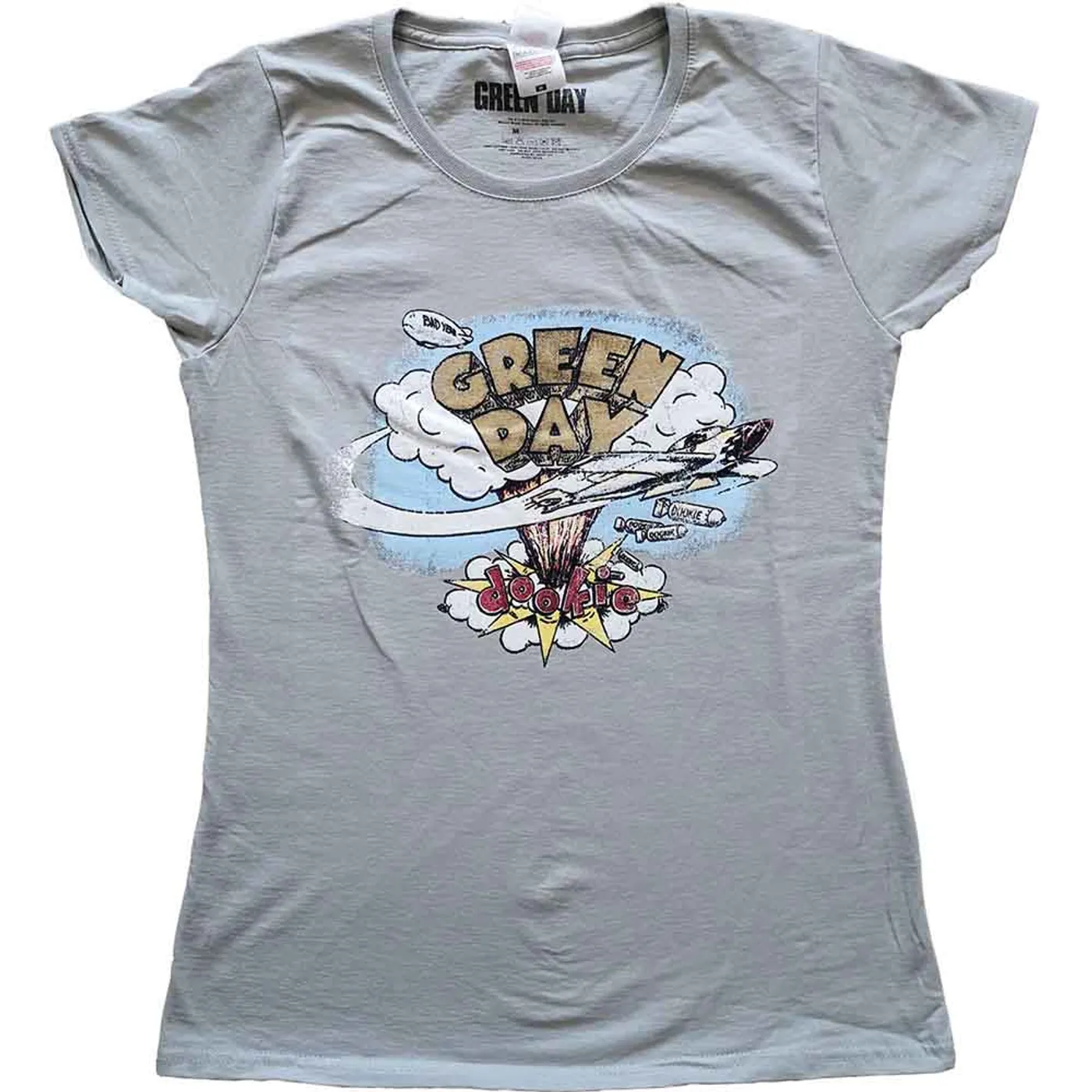 Green Day Women's T Shirt - Vtge Dookie