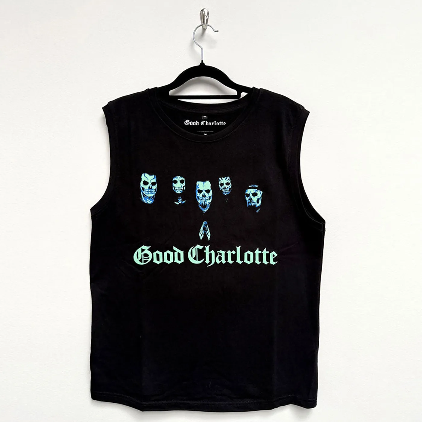 Good Charlotte Vest Top - Generation Rx Skull Faces