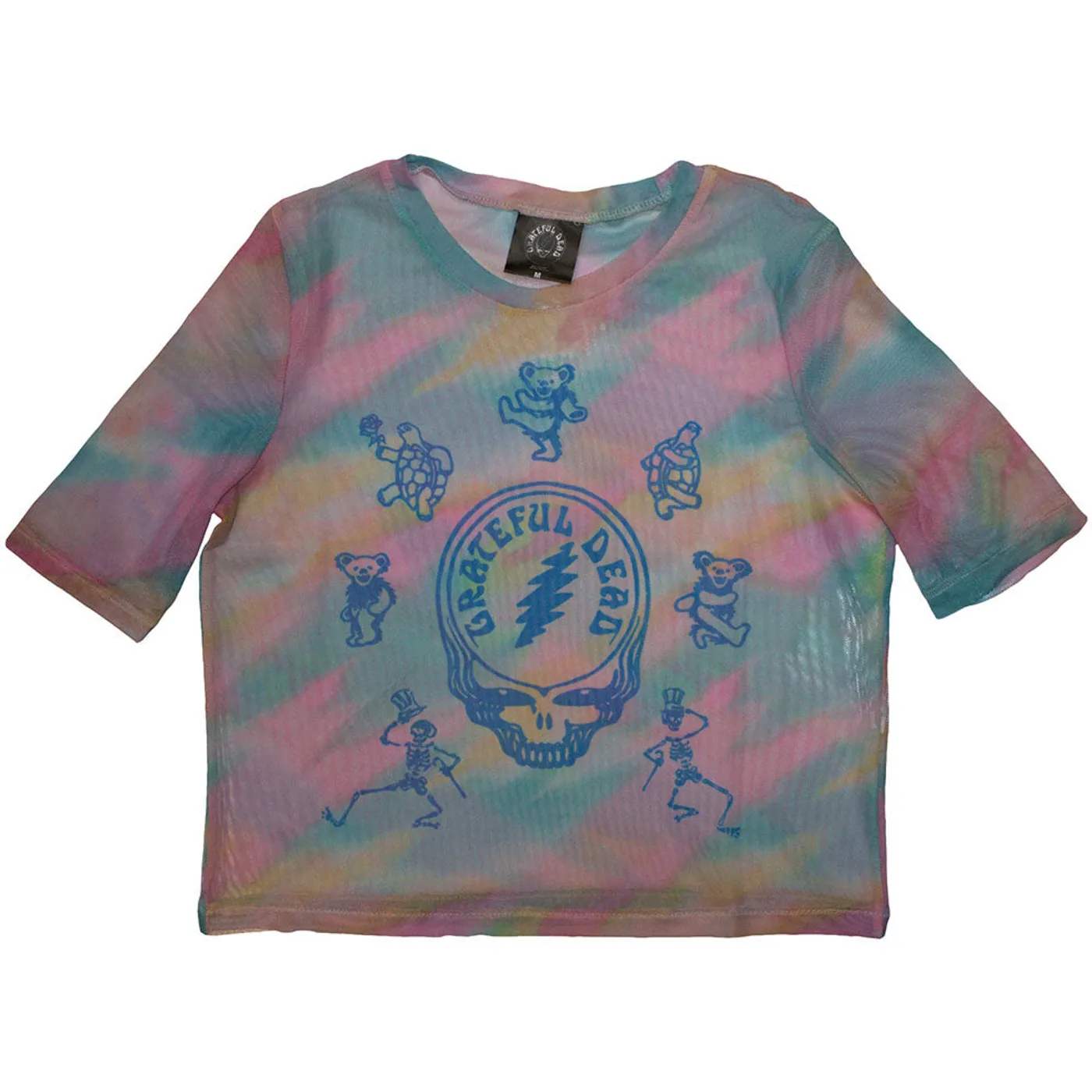 Grateful Dead Women's Short Sleeve Crop Top - Dead Egyptian Slash