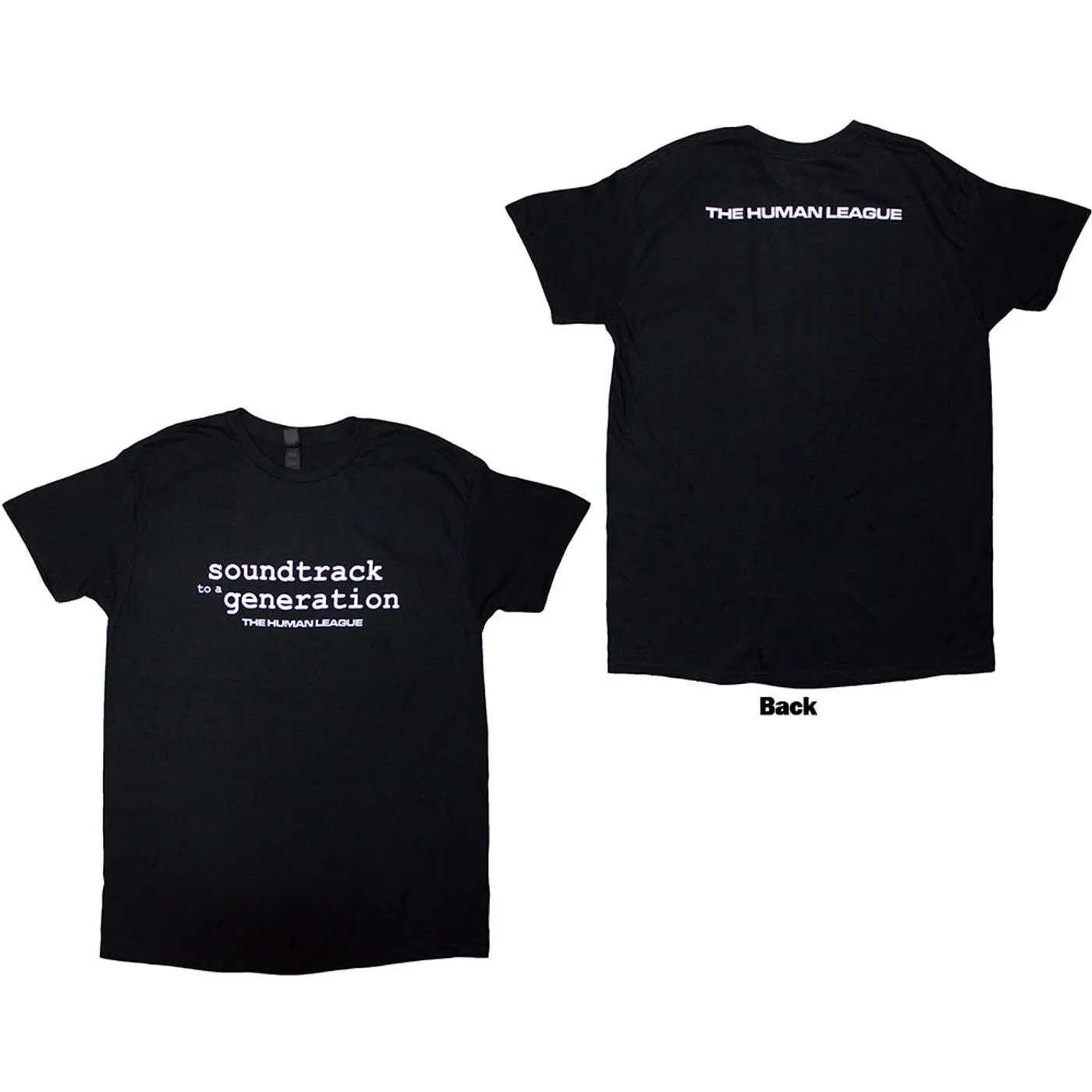 The Human League T Shirt - Soundtrack To A Generation