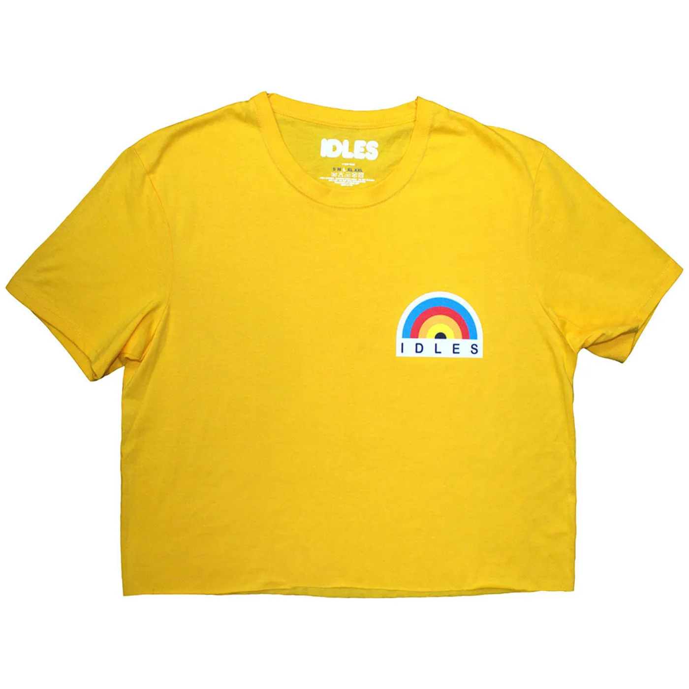 Idles Women's Crop Top - Rainbow