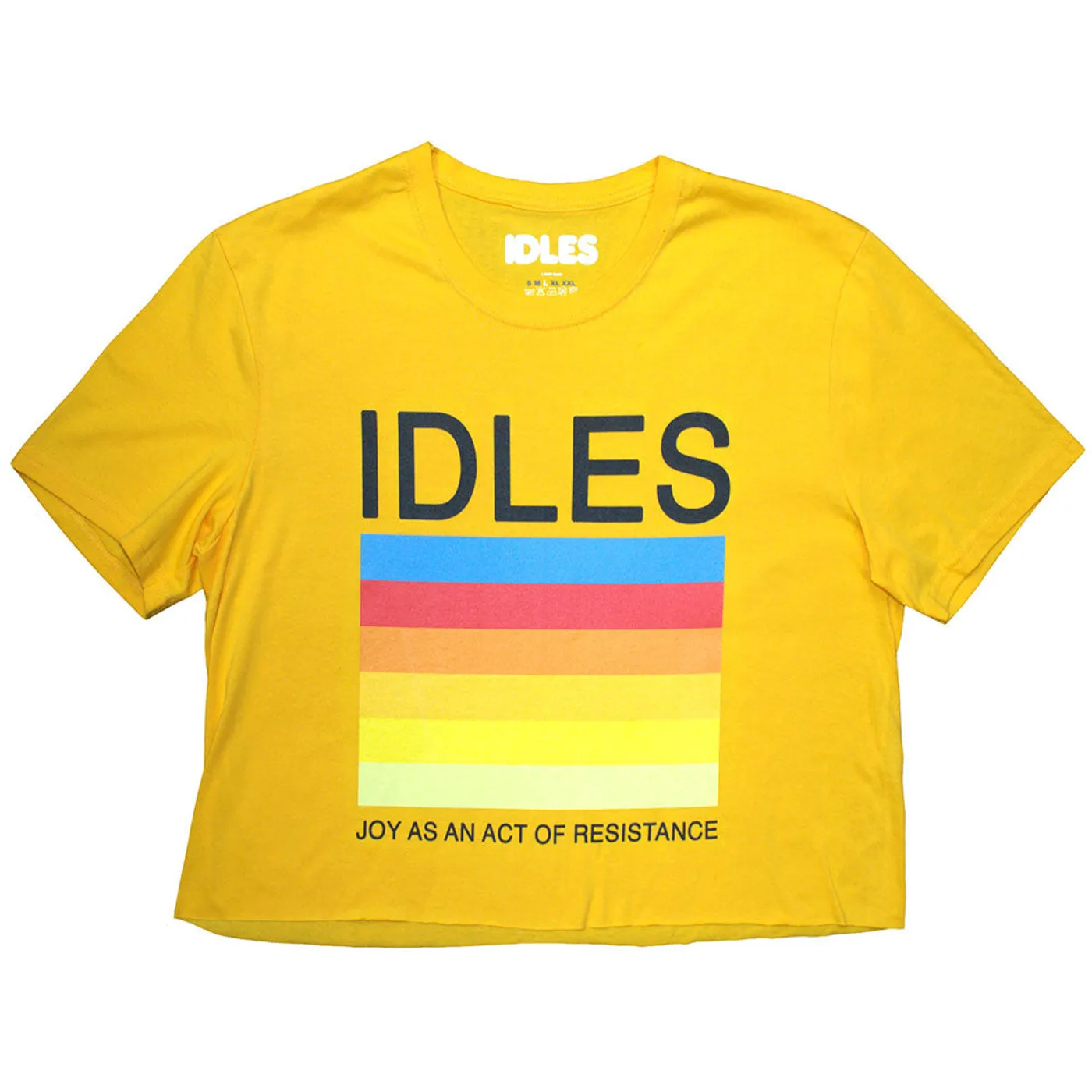 IDLES Women's Crop Top - Resistance
