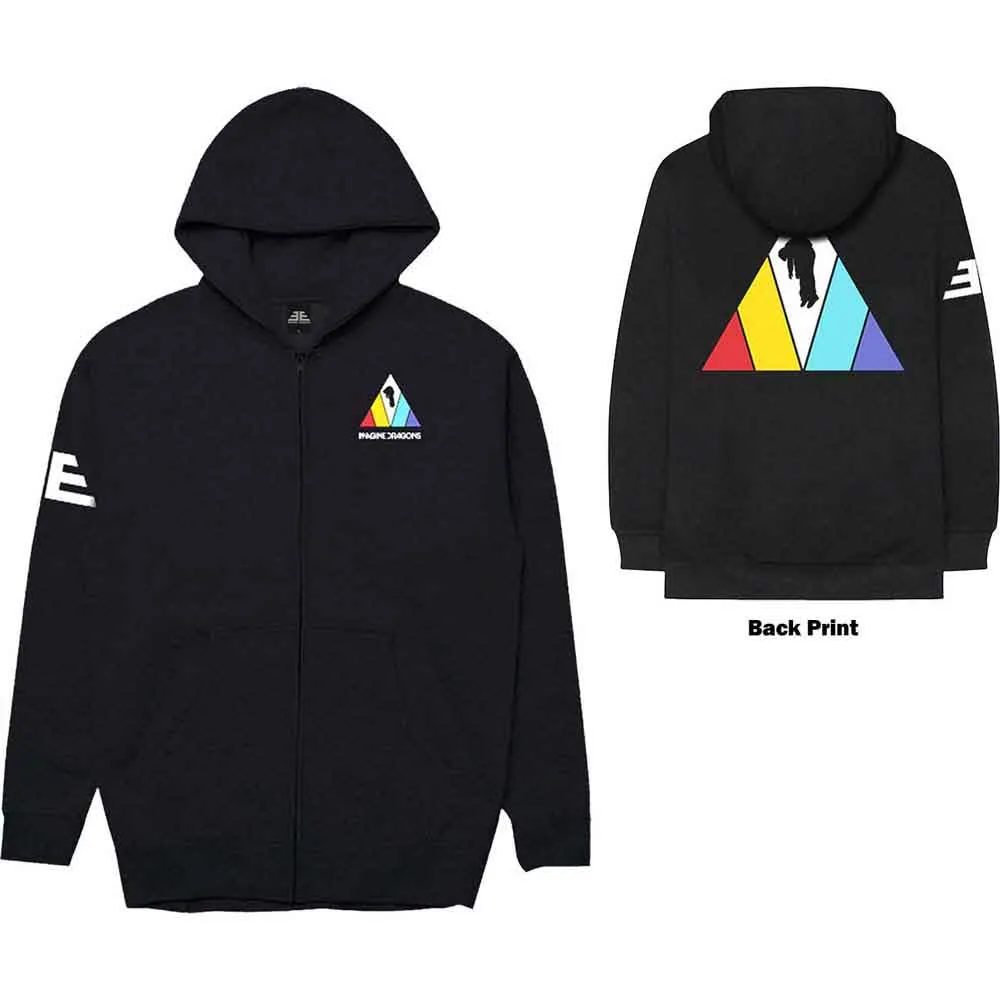 Zip Hoodie - Triangle