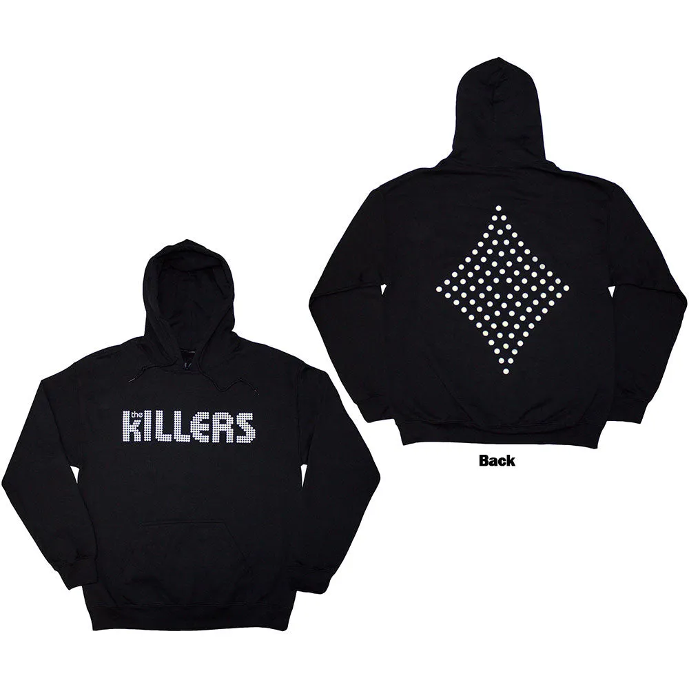 Pullover Hoodie - Tour '24 Dots Logo Diamond Back