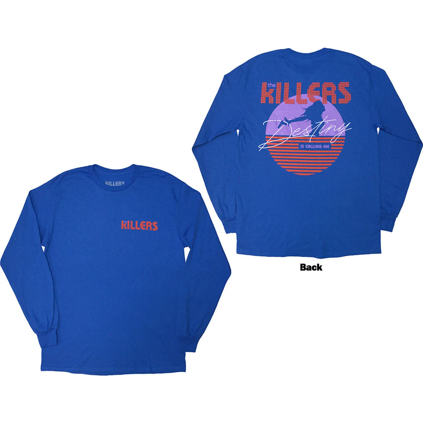 The Killers Long Sleeve T Shirt - Tour '24 Destiny Is Calling Me