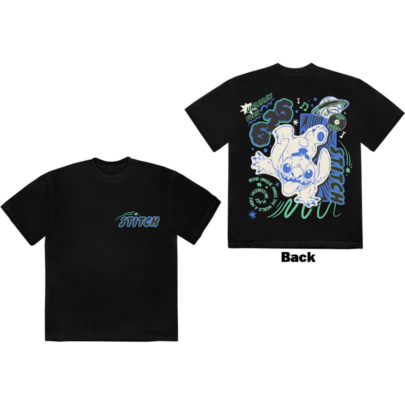 Disney T Shirt - Stitch Handstand F&B