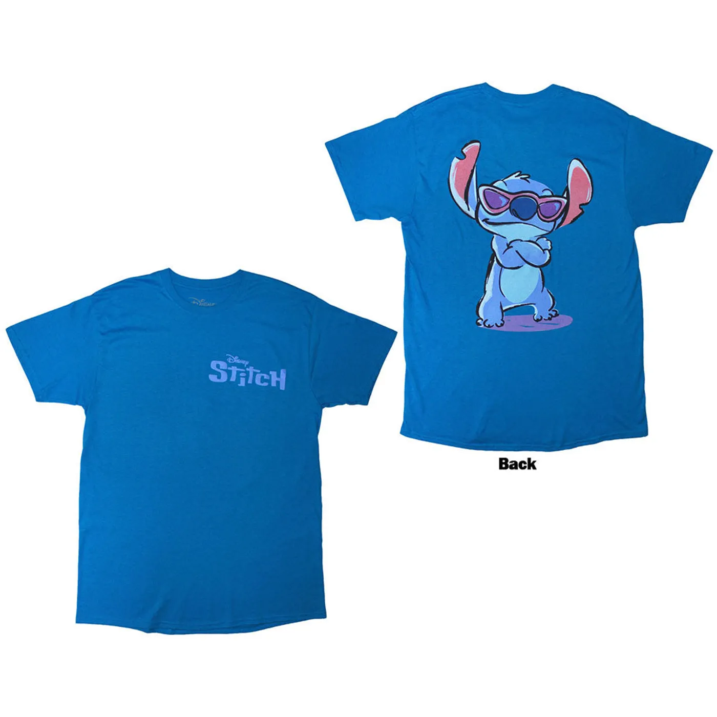 Disney T Shirt - Stitch Logo F&B