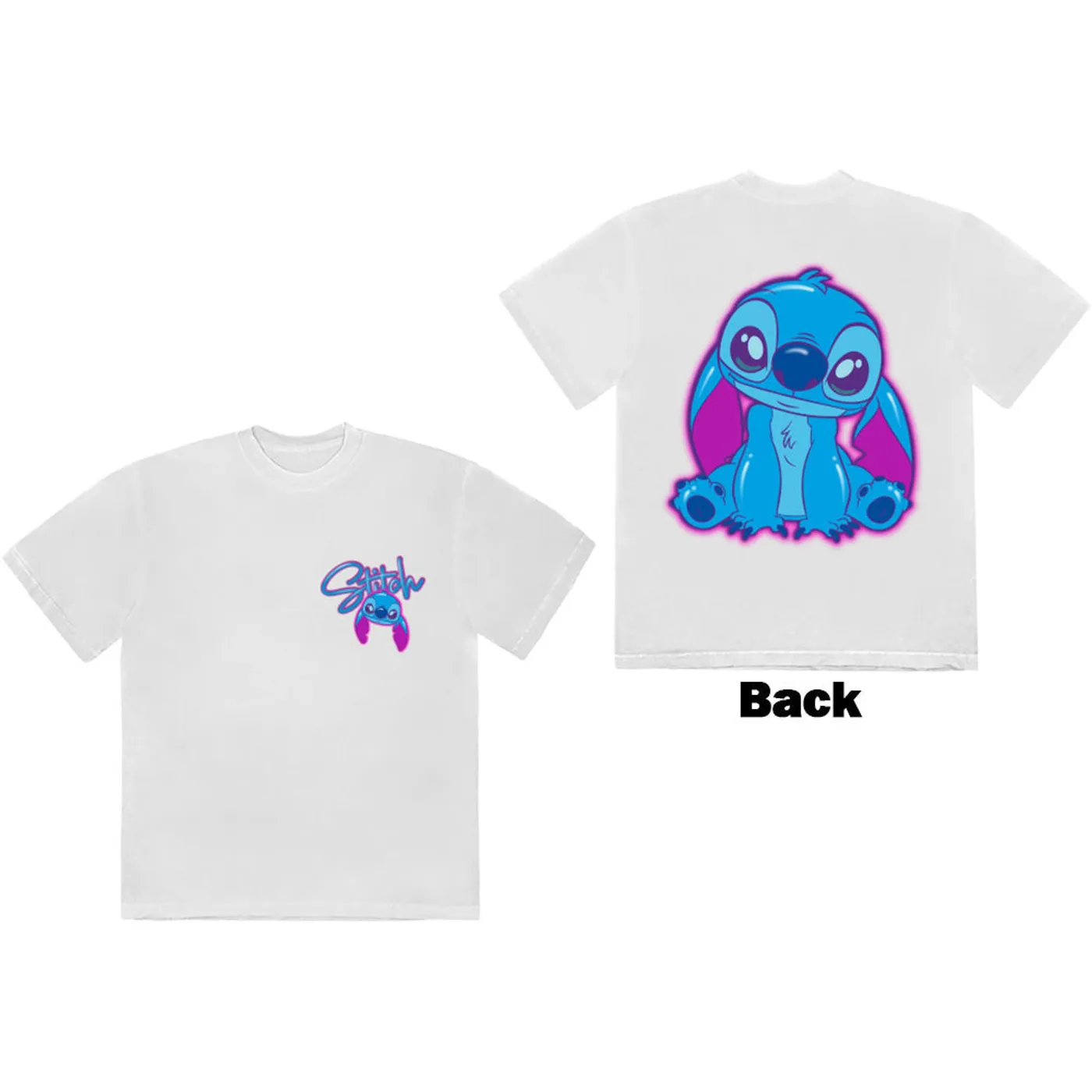 Disney T Shirt - Stitch Spray Paint
