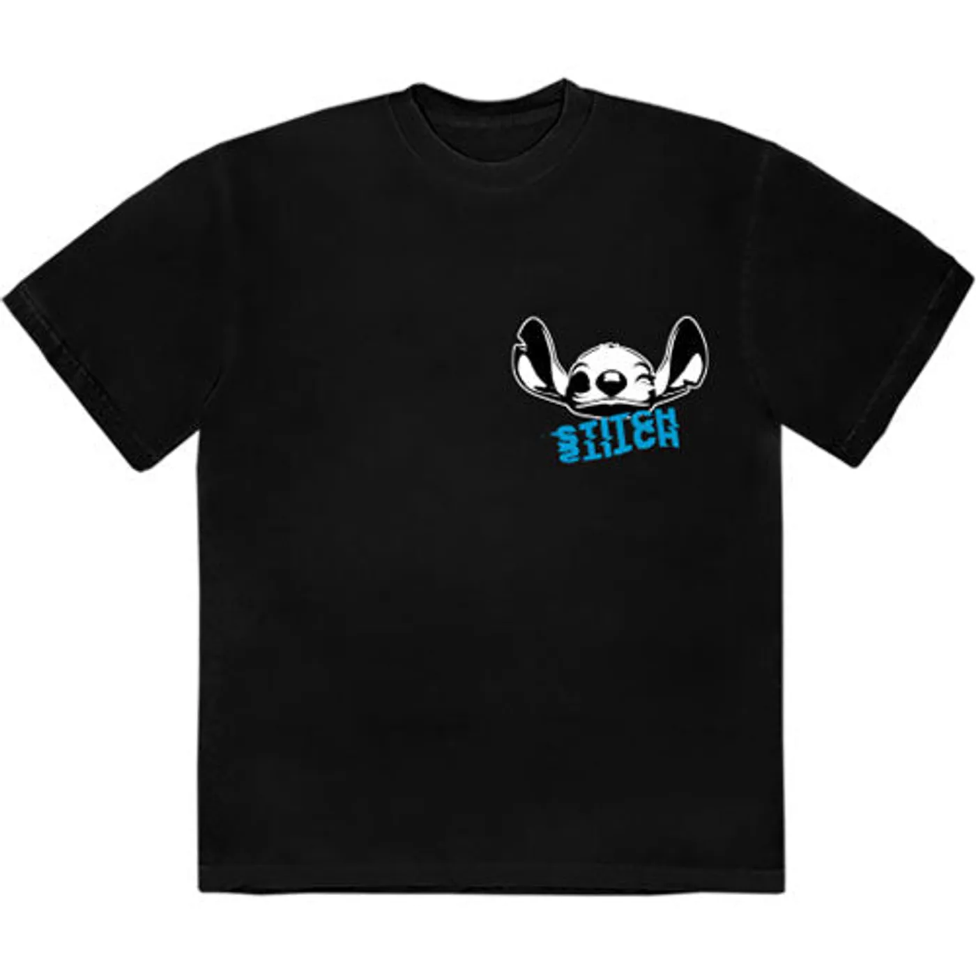Disney T Shirt - Stitch Aloha Collage F&B