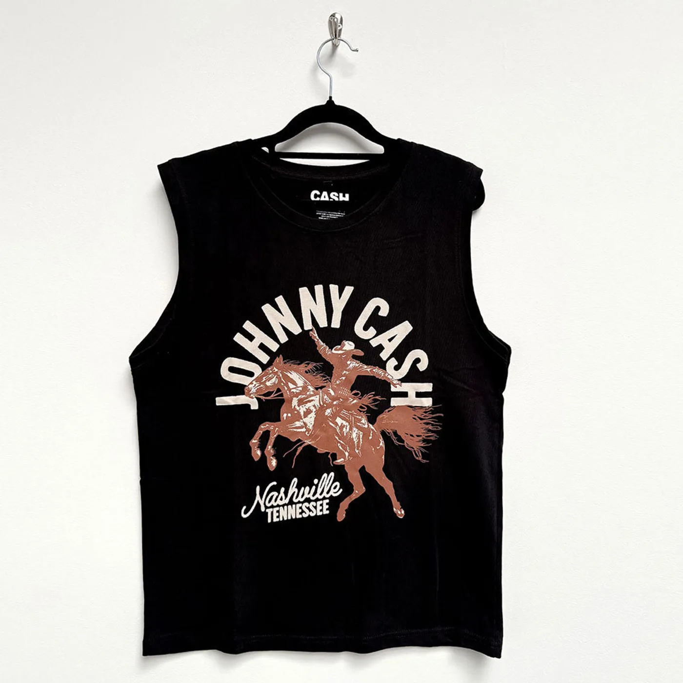 Johnny Cash Vest Top - Nashville Concert