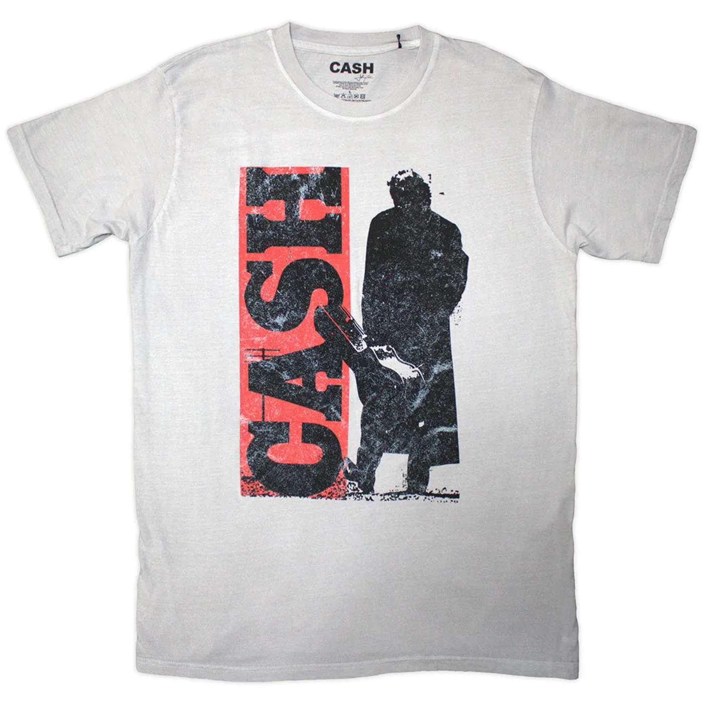 Johnny Cash T Shirt - Bold Silhouette
