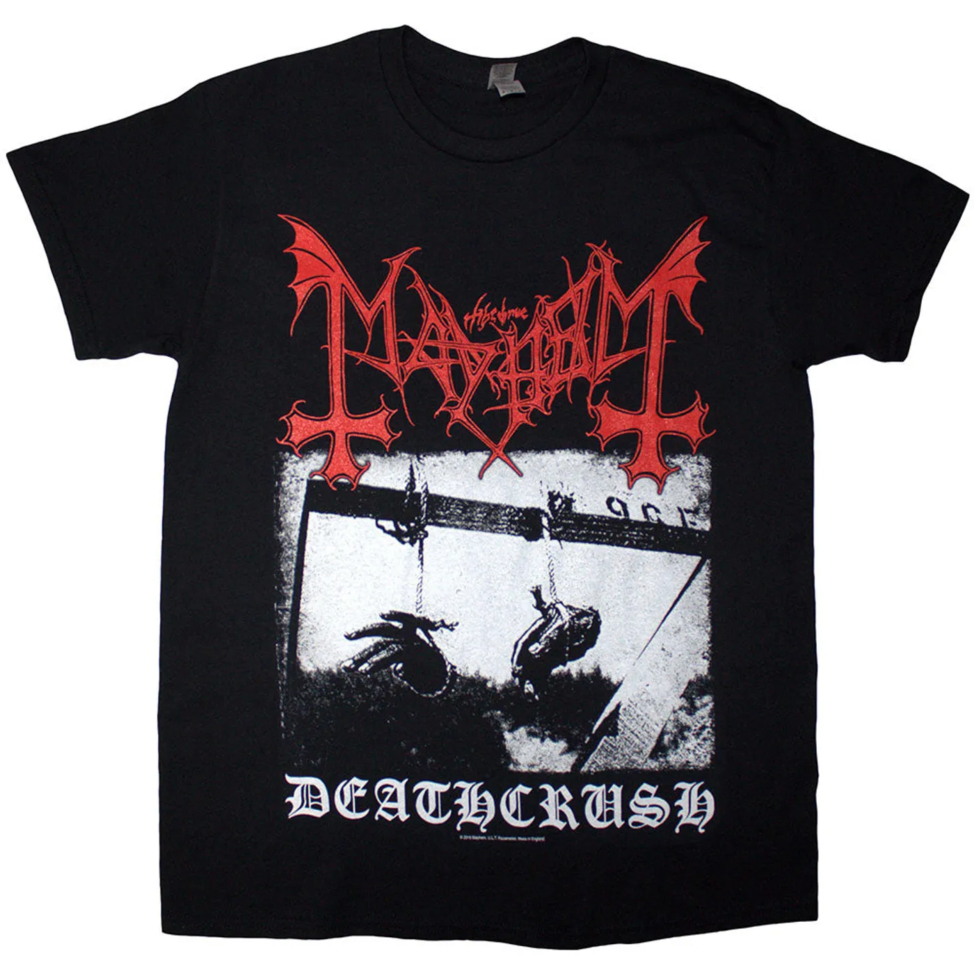 Mayhem T Shirt - Deathcrush
