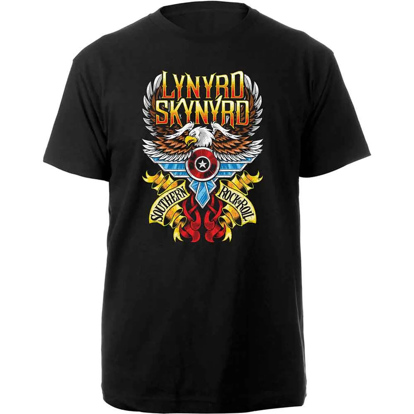 Lynyrd Skynyrd T Shirt - South'N Rock & Roll