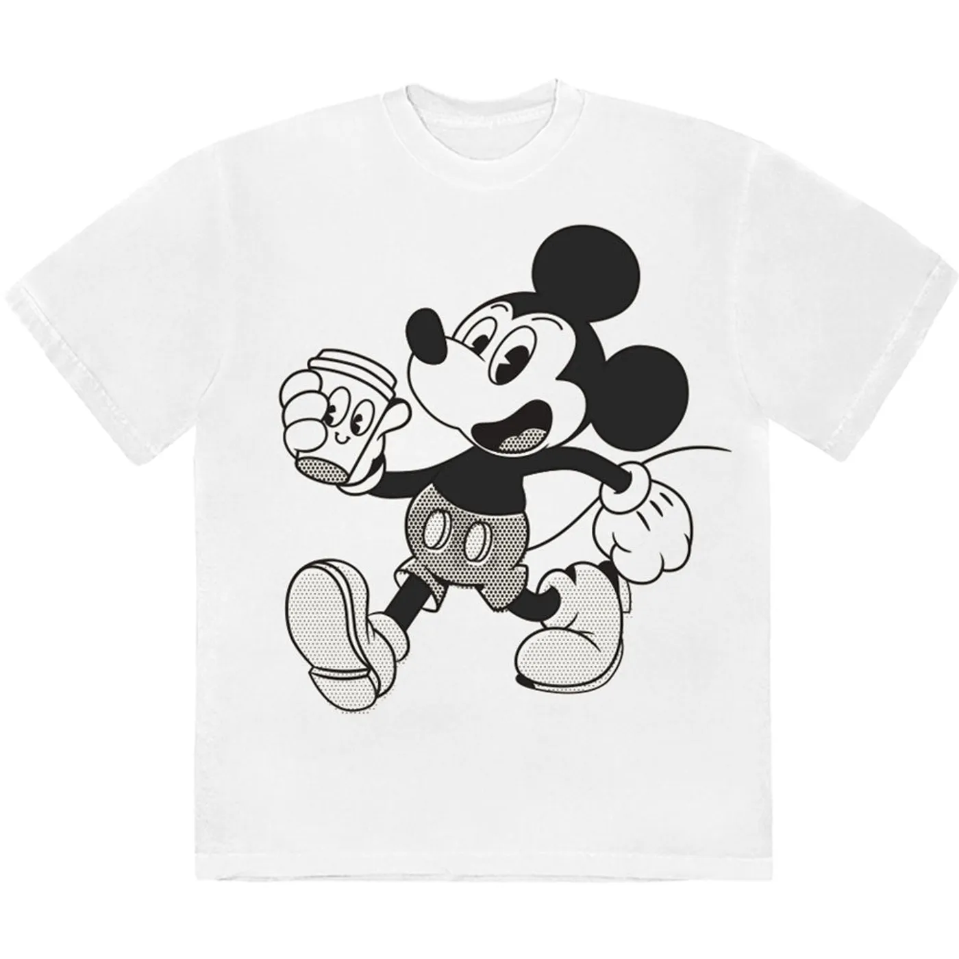 Disney T Shirt - Mickey & Coffee